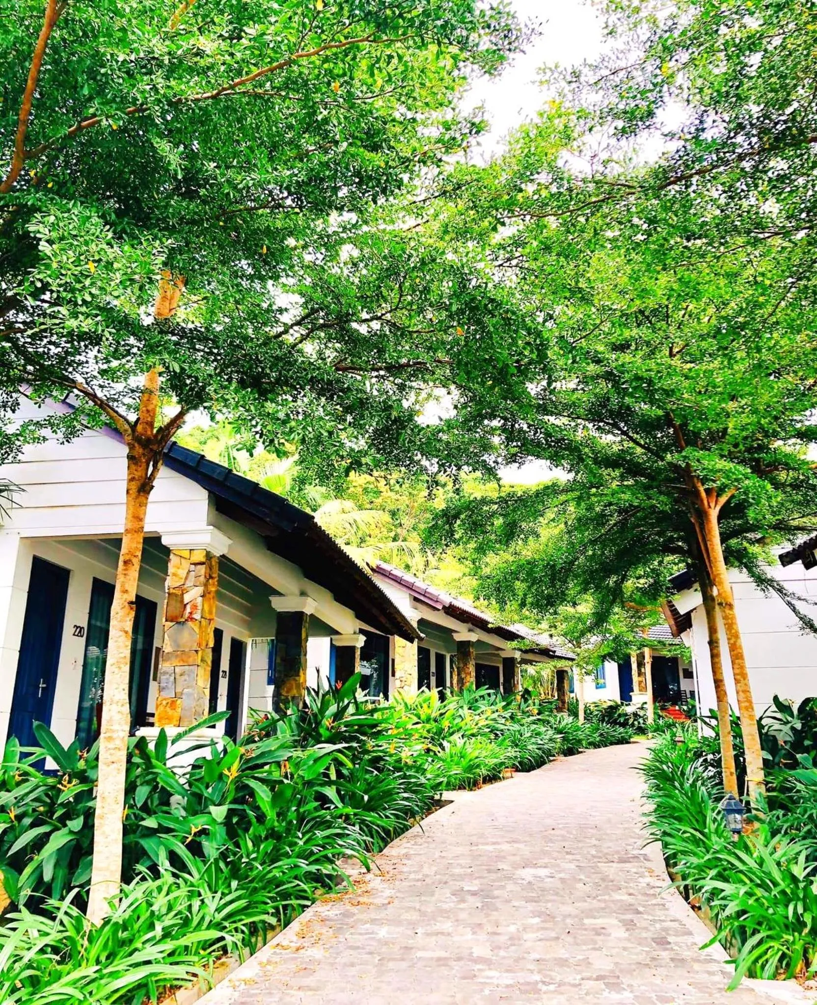 Garden view in Santa Garden Resort