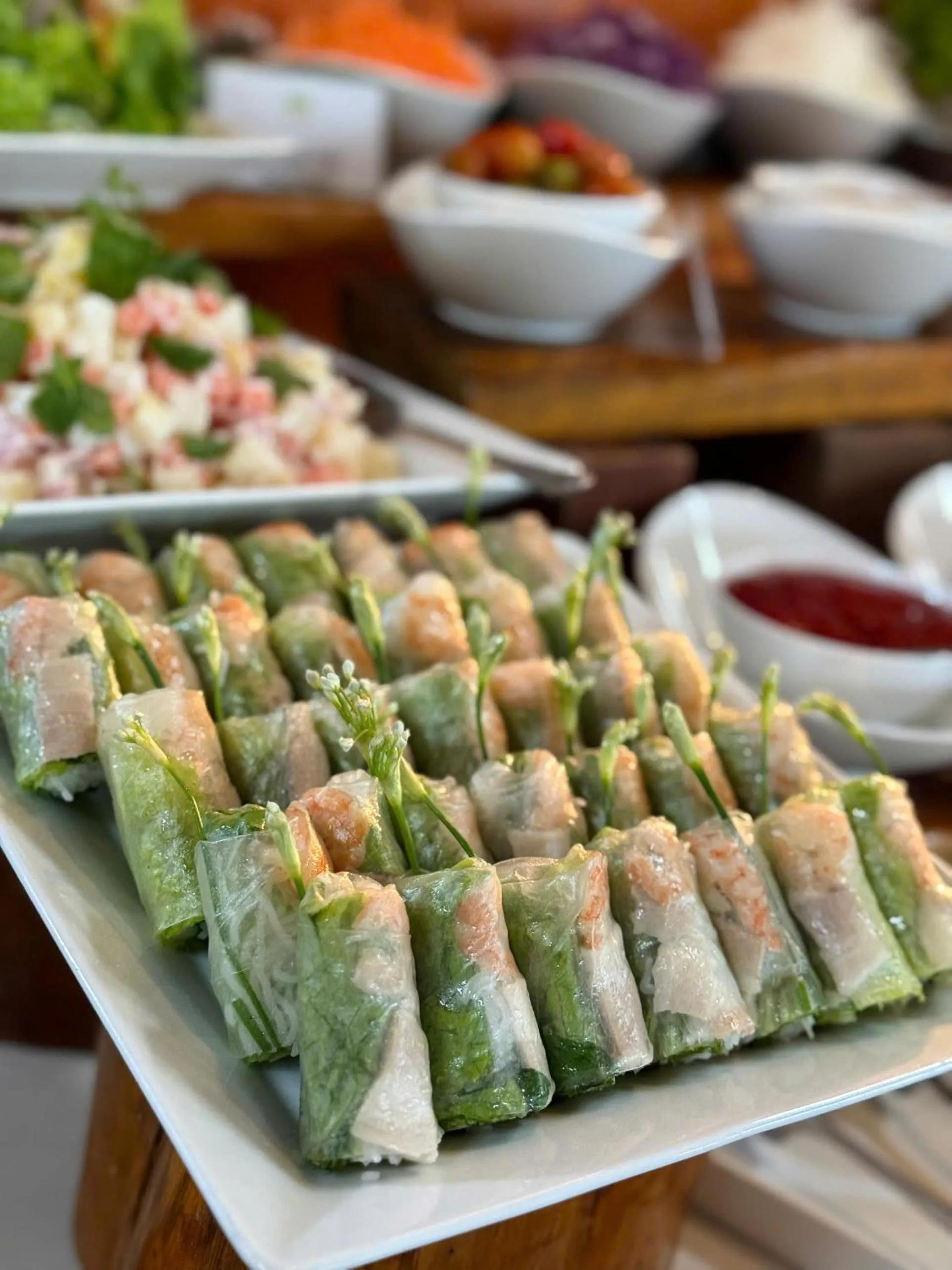 Food in Santa Garden Resort