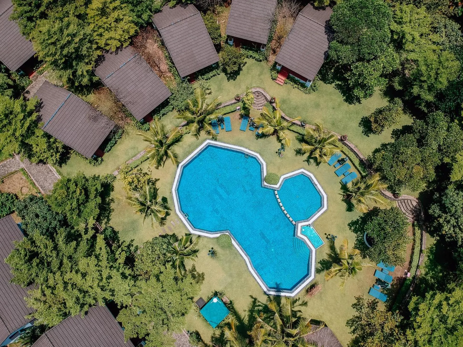 Bird's eye view in Santa Garden Resort