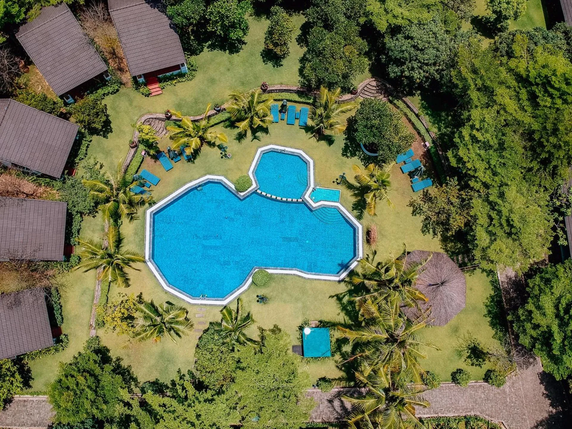 Bird's eye view in Santa Garden Resort