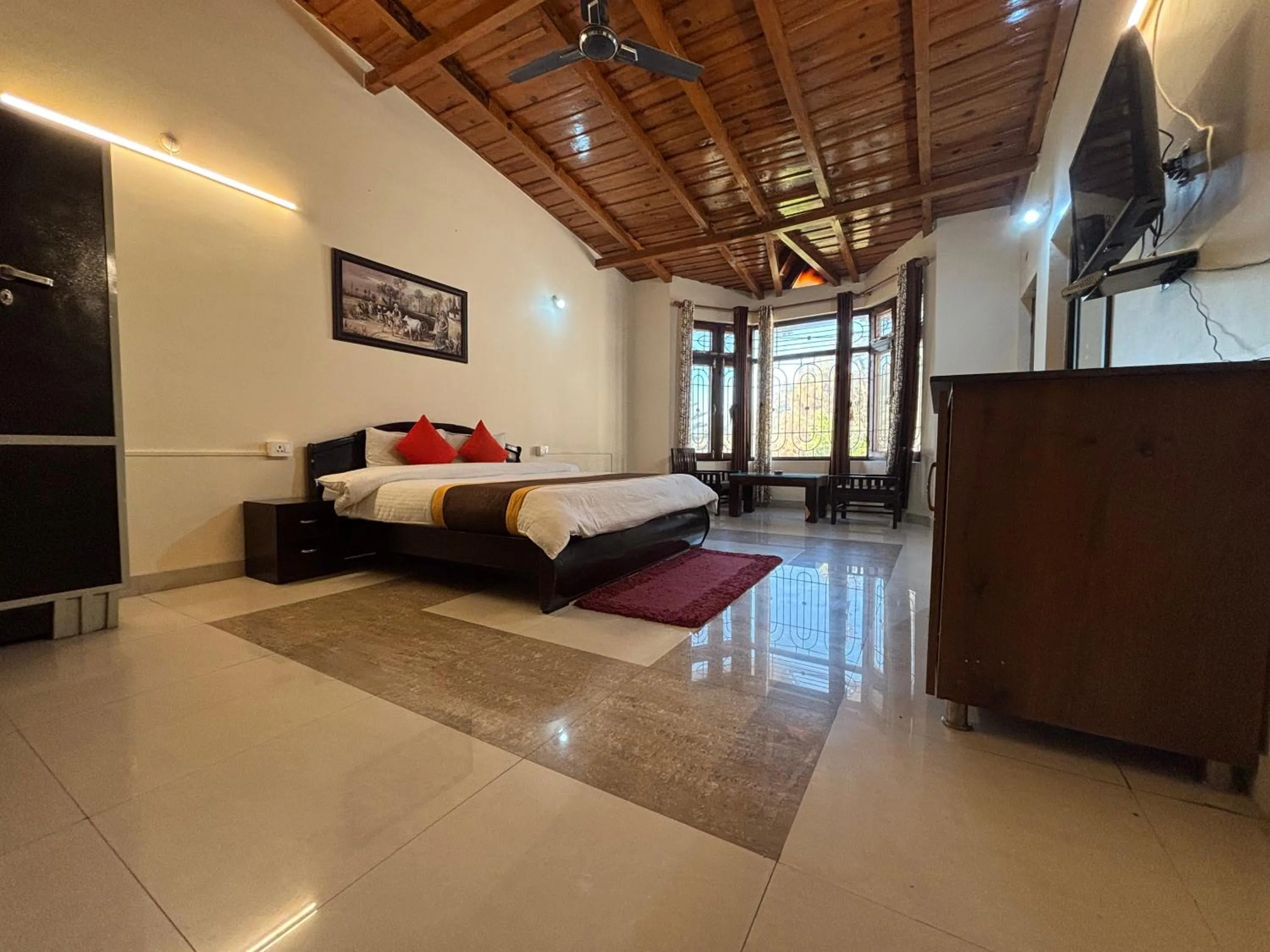 Bed in Hotel Goludev Valley View