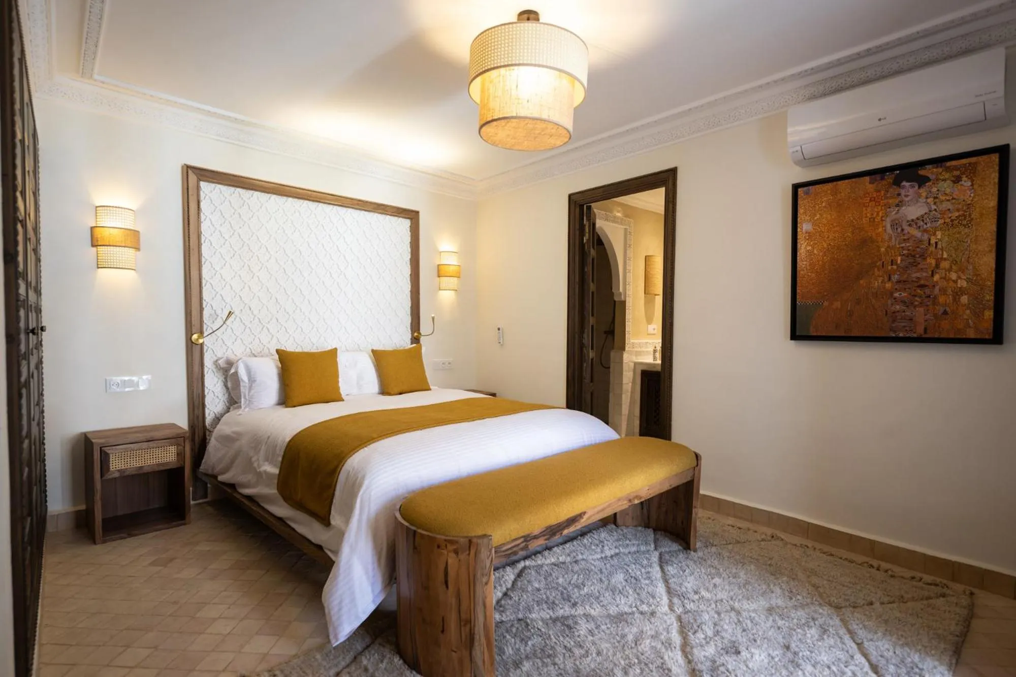 Bed in Riad Le Saadien ,Adult only