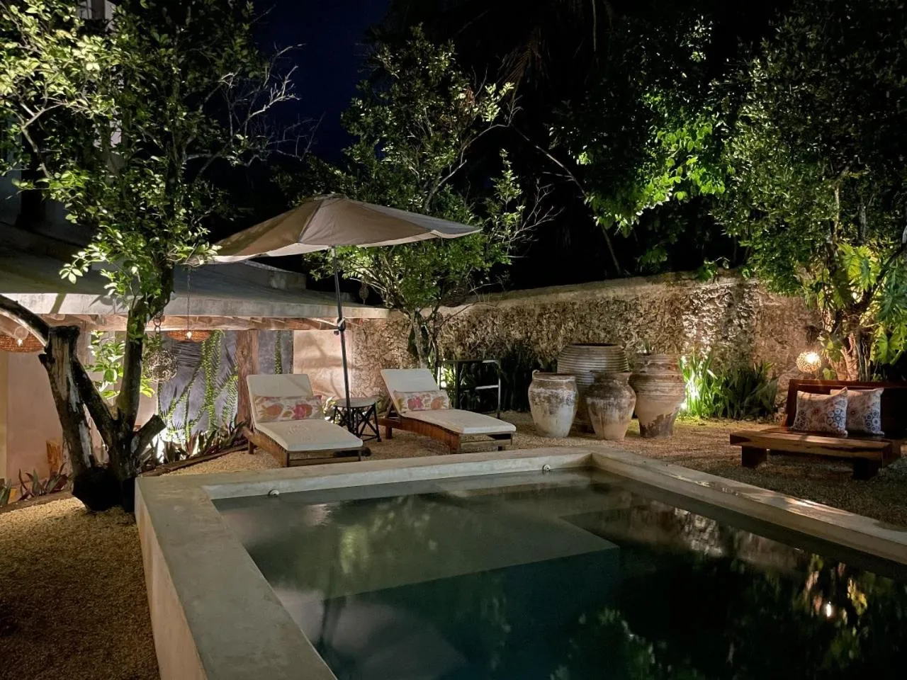 Swimming pool in Casa Kacaya