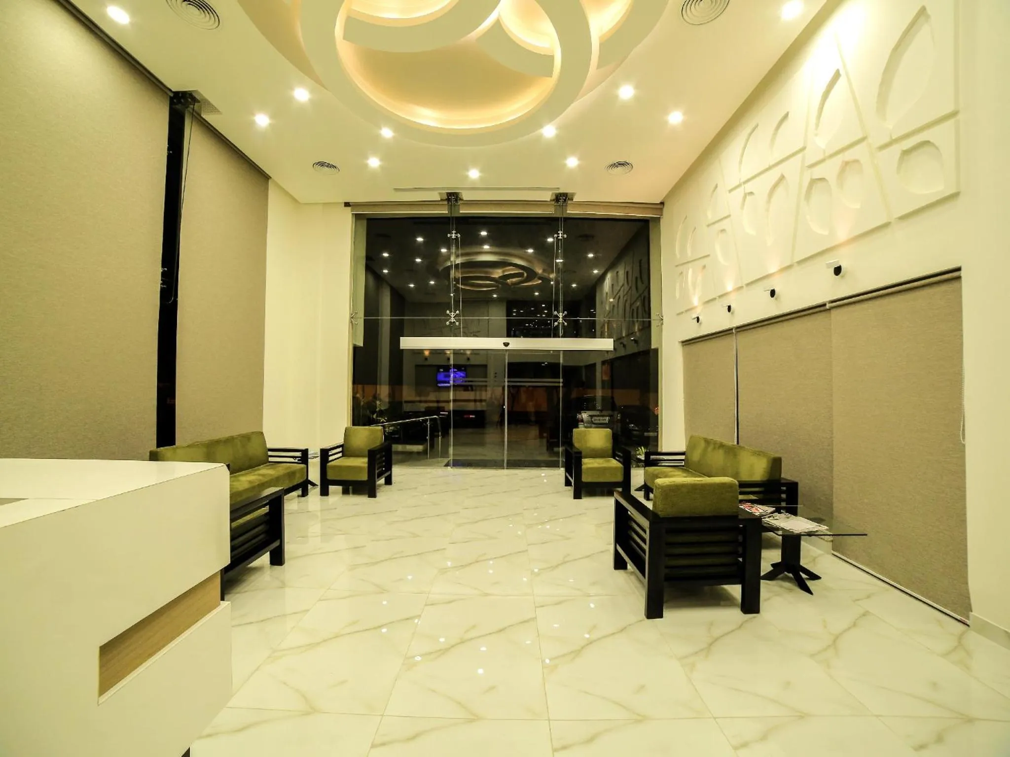 Lobby or reception in The Basil Park
