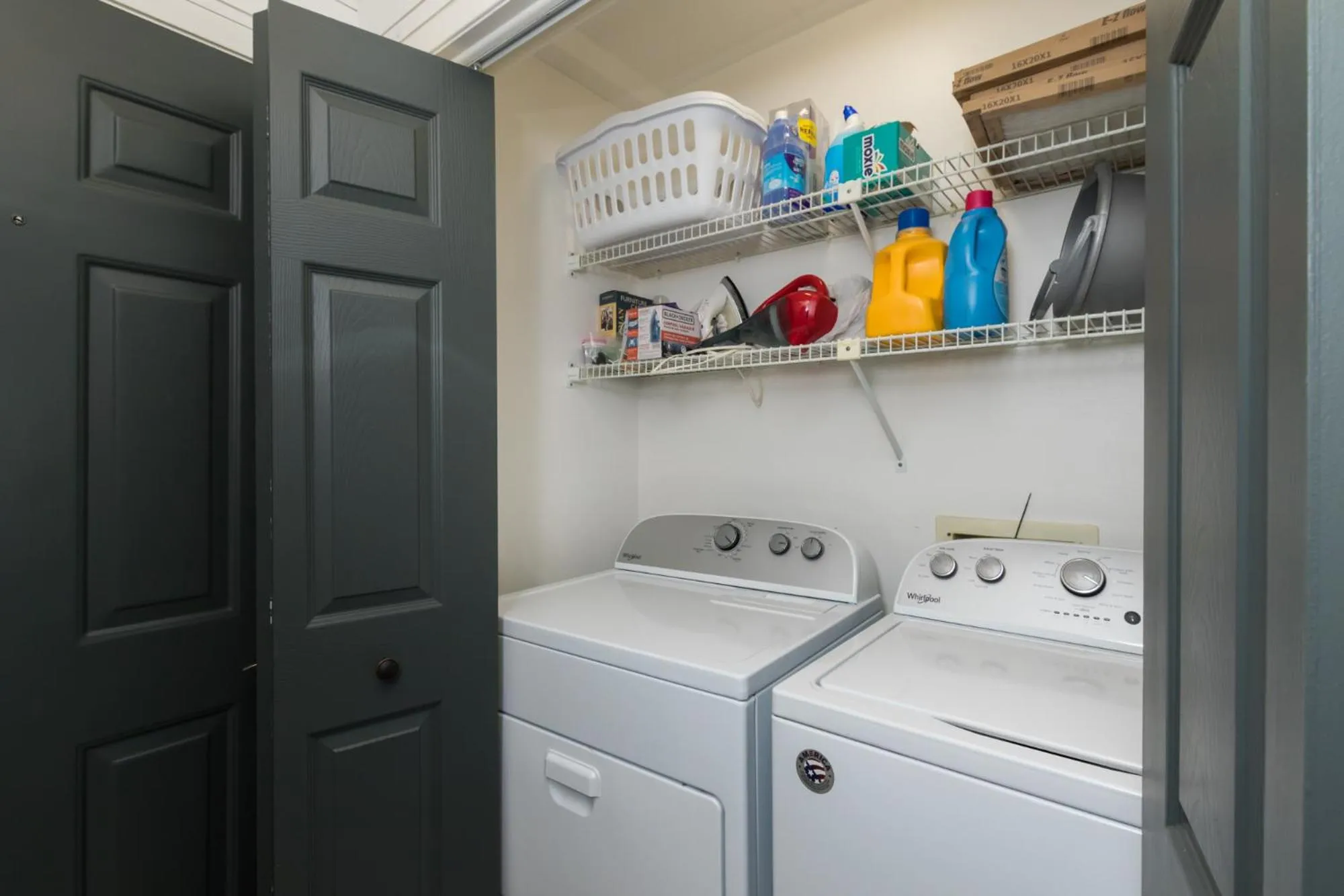 washing machine in Ole River Hideway, Orange Beach, Updated 2 Bedroom Waterfront Condo, Wind Drift