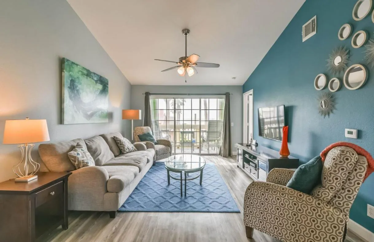 Living room in Island Getaway