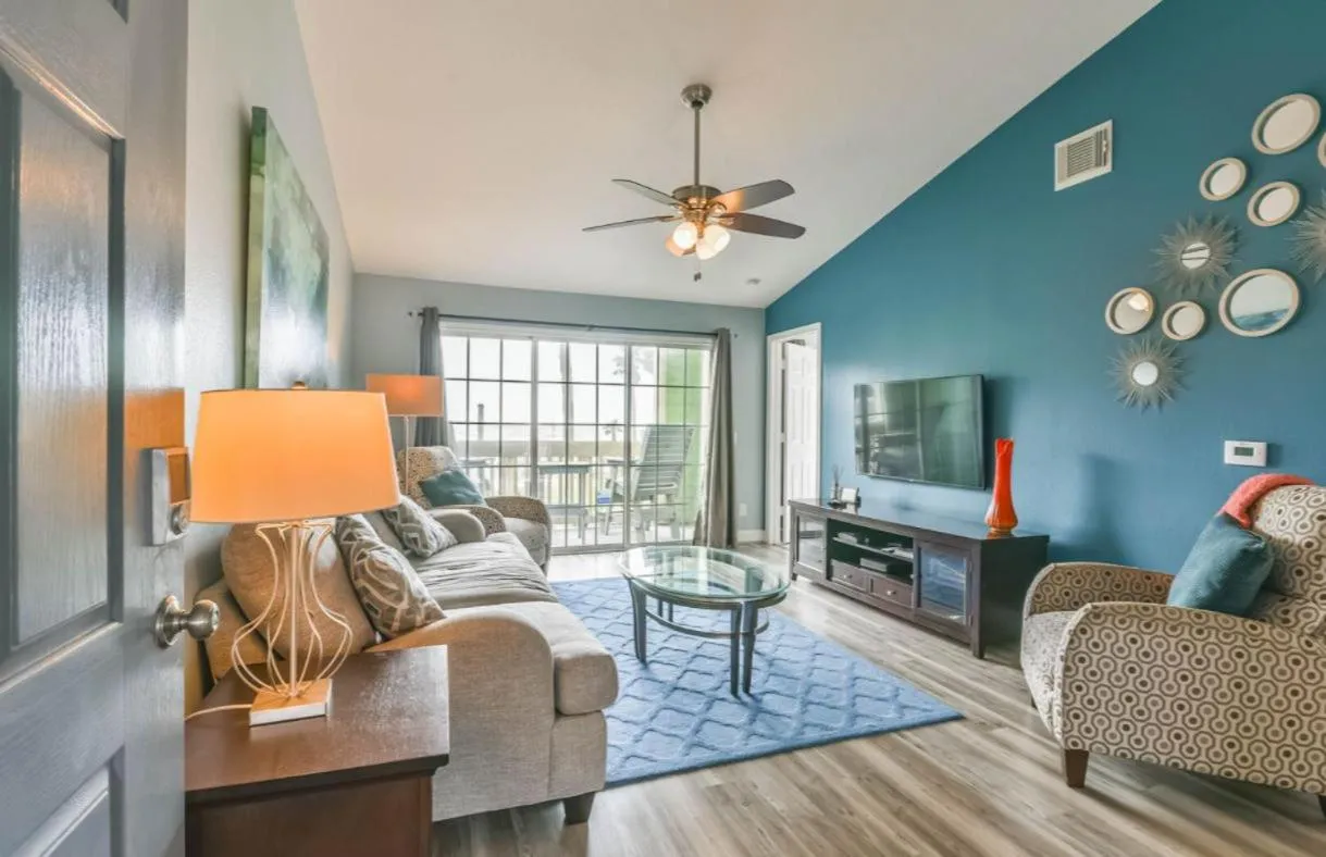 Living room in Island Getaway
