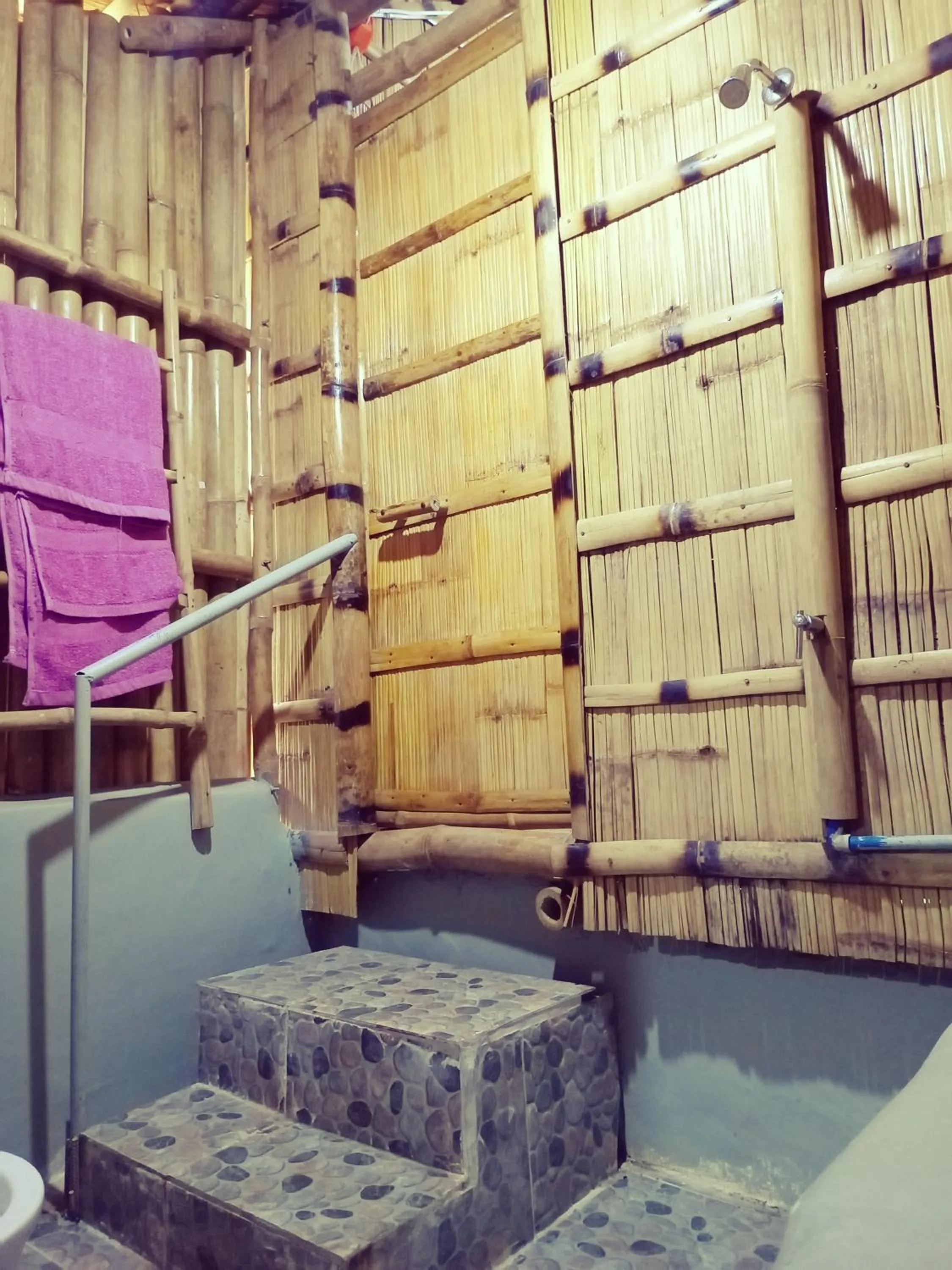 Shower in D Sanctum Resort