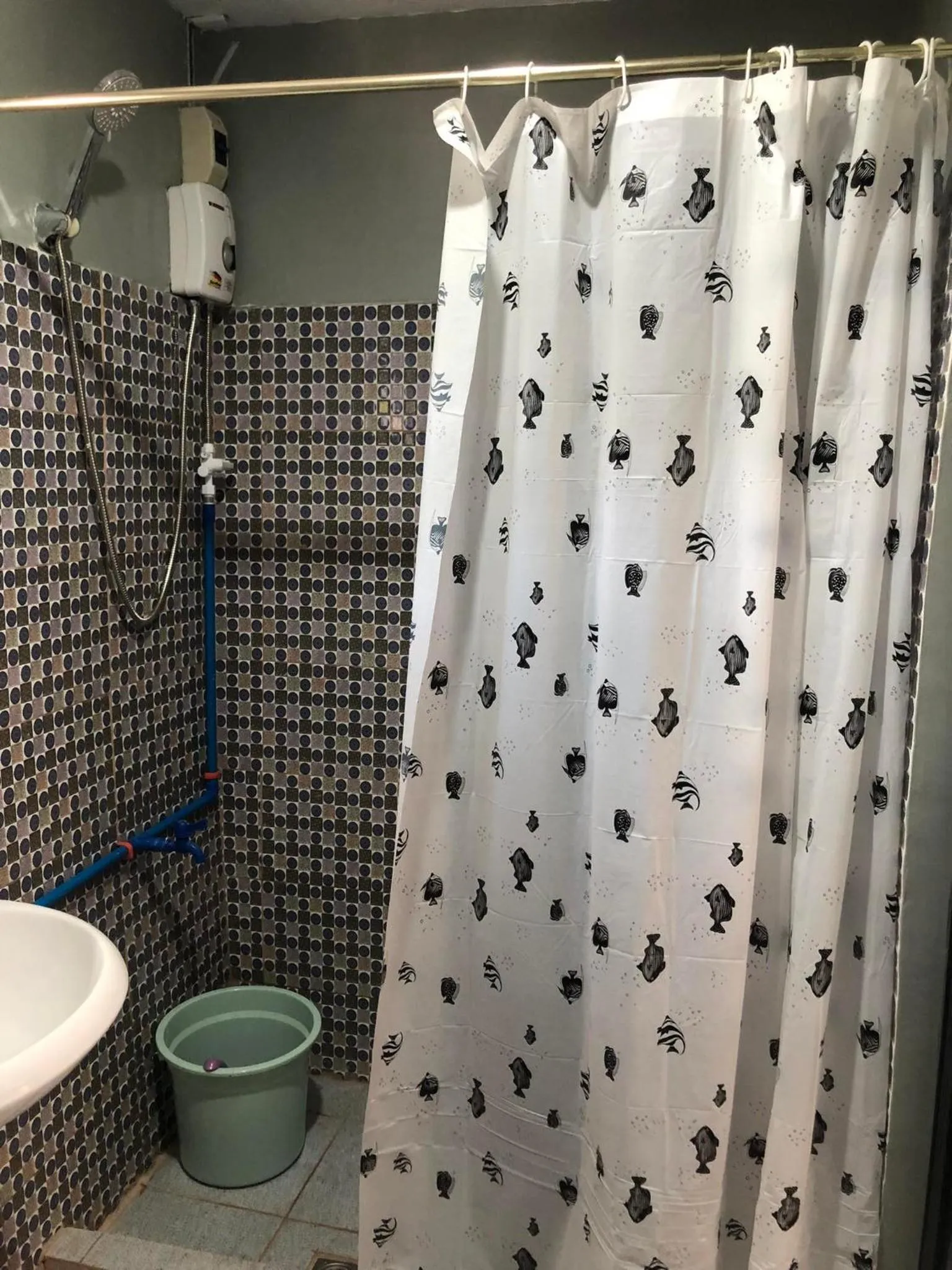 Shower in D Sanctum Resort