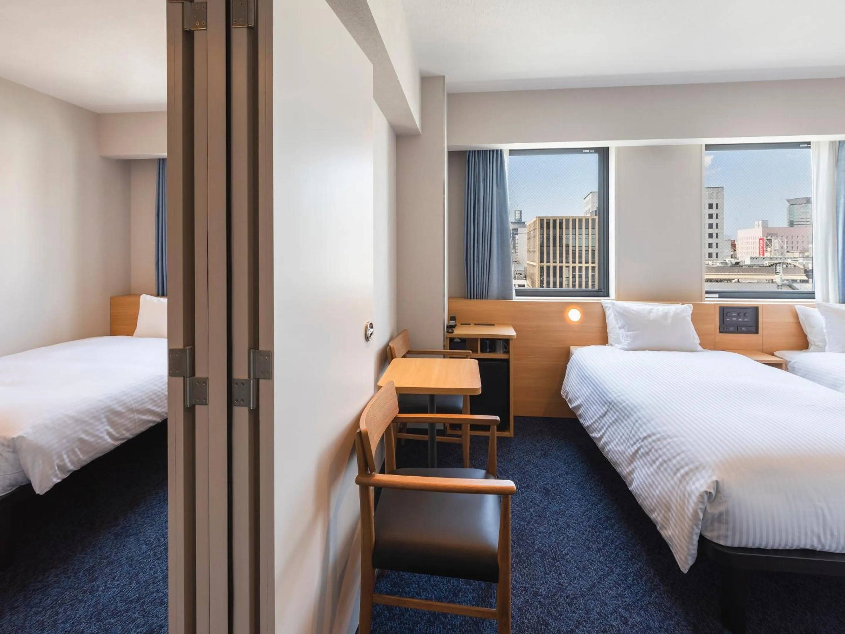 Bed in Sotetsu Fresa Inn Sendai