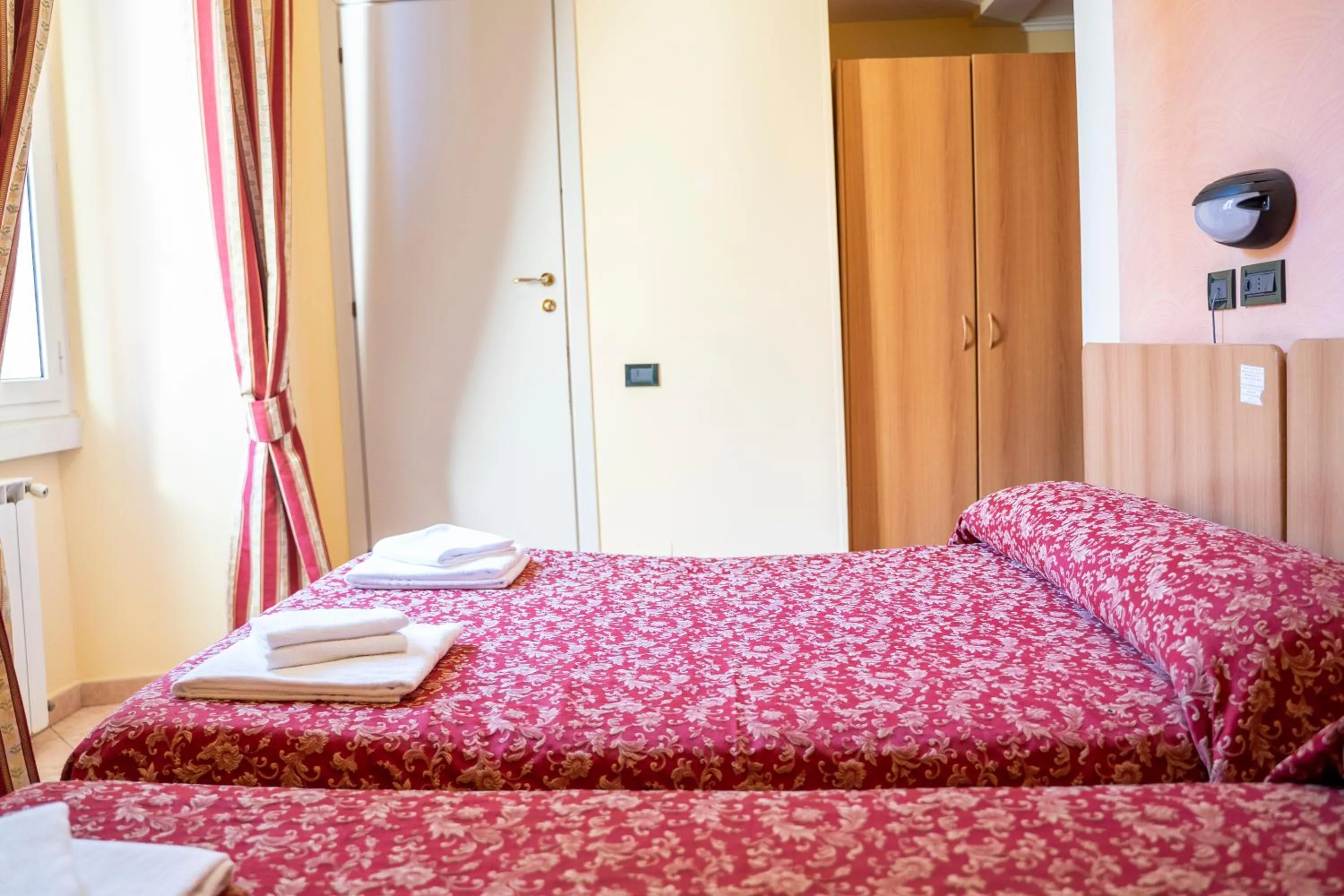 Bed in Hotel Ferrarese