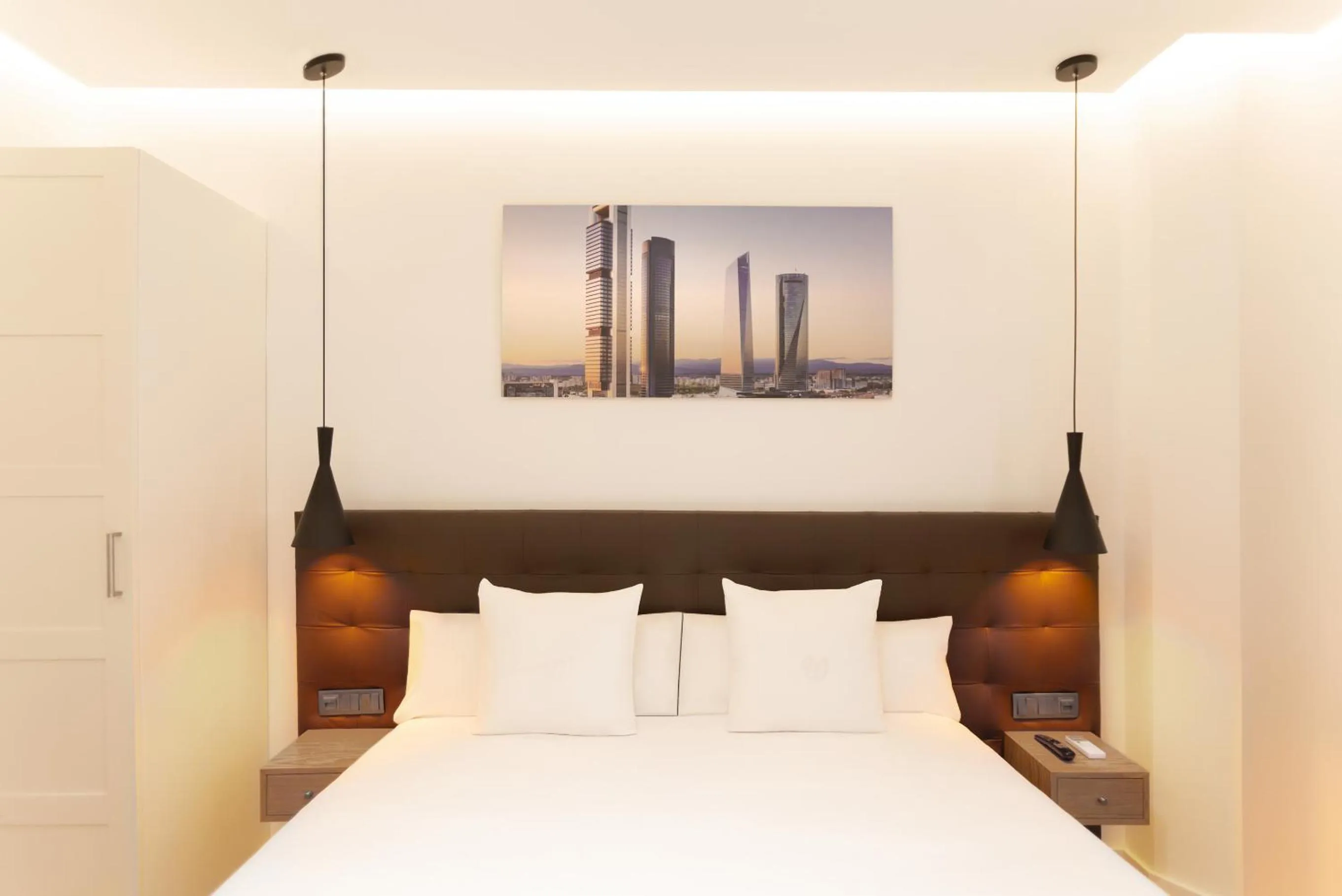 Bed in Woohoo Rooms Boutique Gran Vía