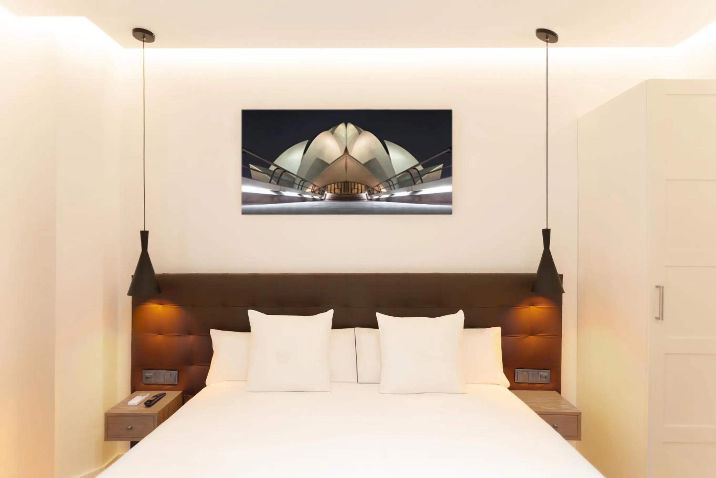 Bed in Woohoo Rooms Boutique Gran Vía