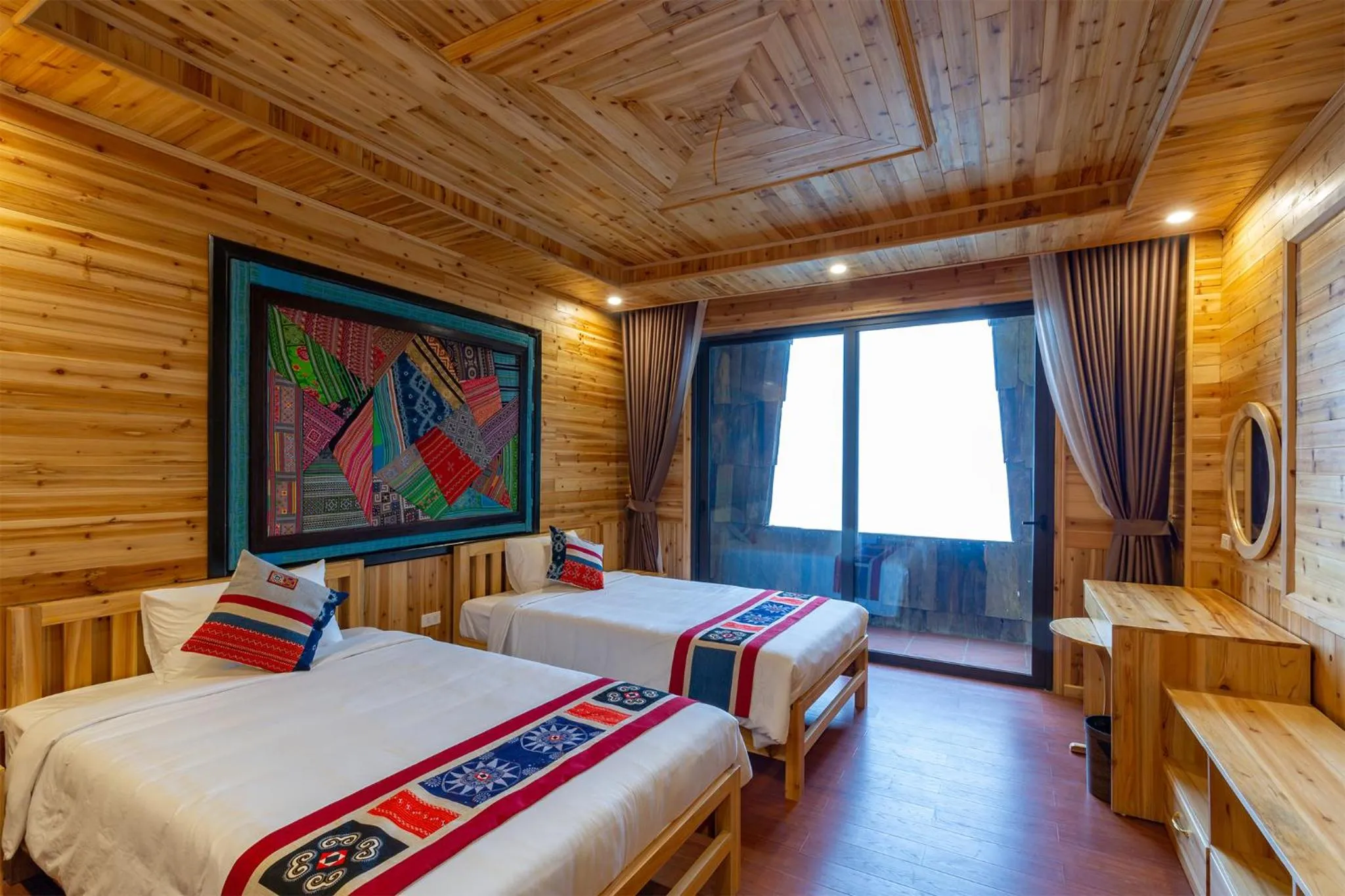 Bed in Arista Homestay