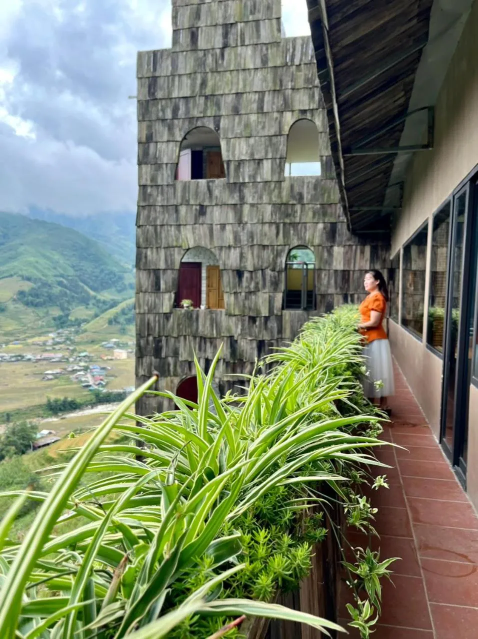 Mountain view in Arista Homestay