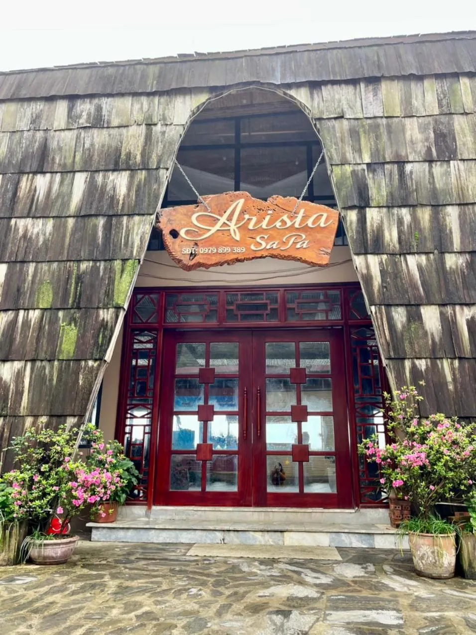 Facade/entrance in Arista Homestay