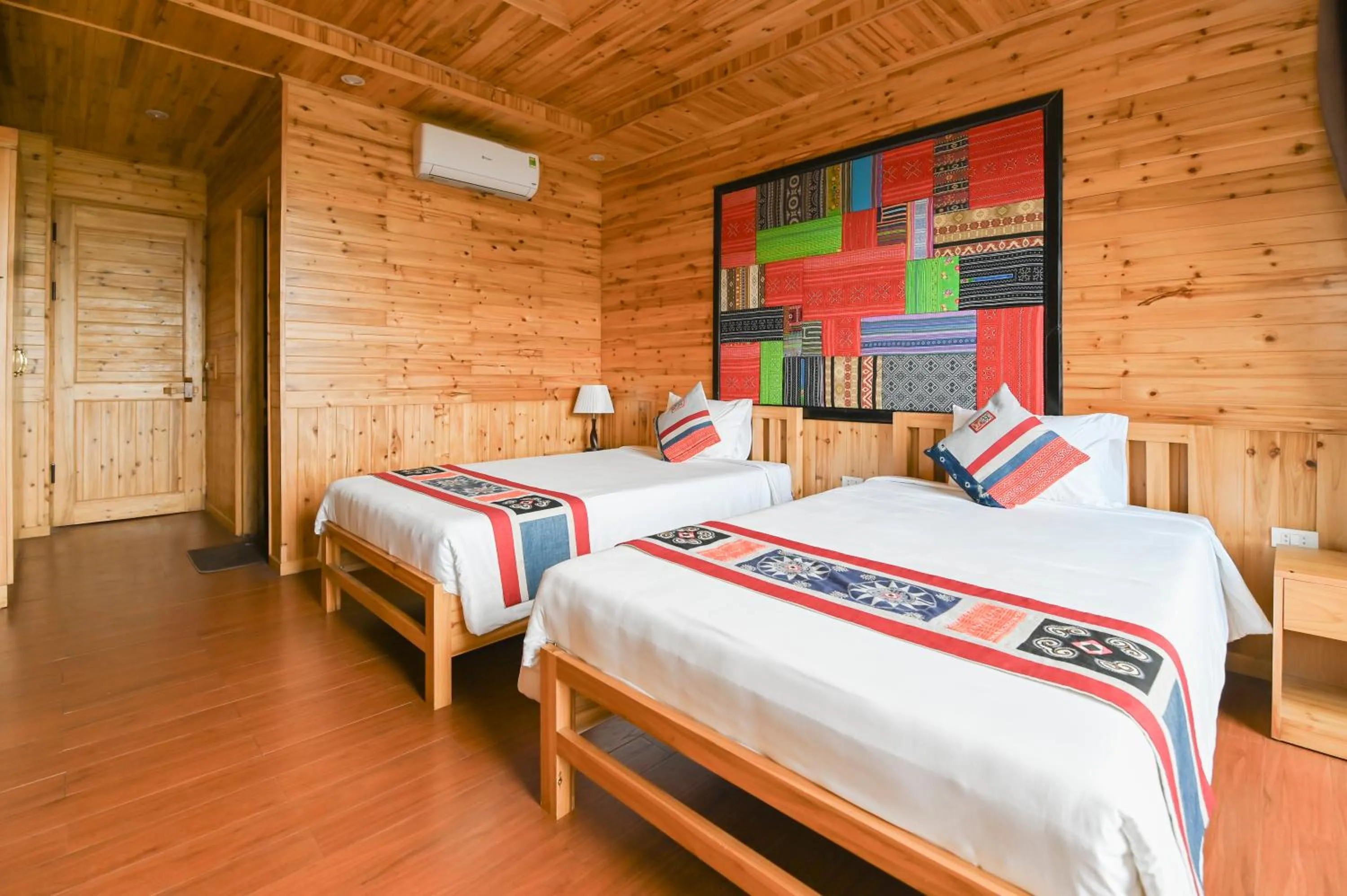 Bed in Arista Homestay