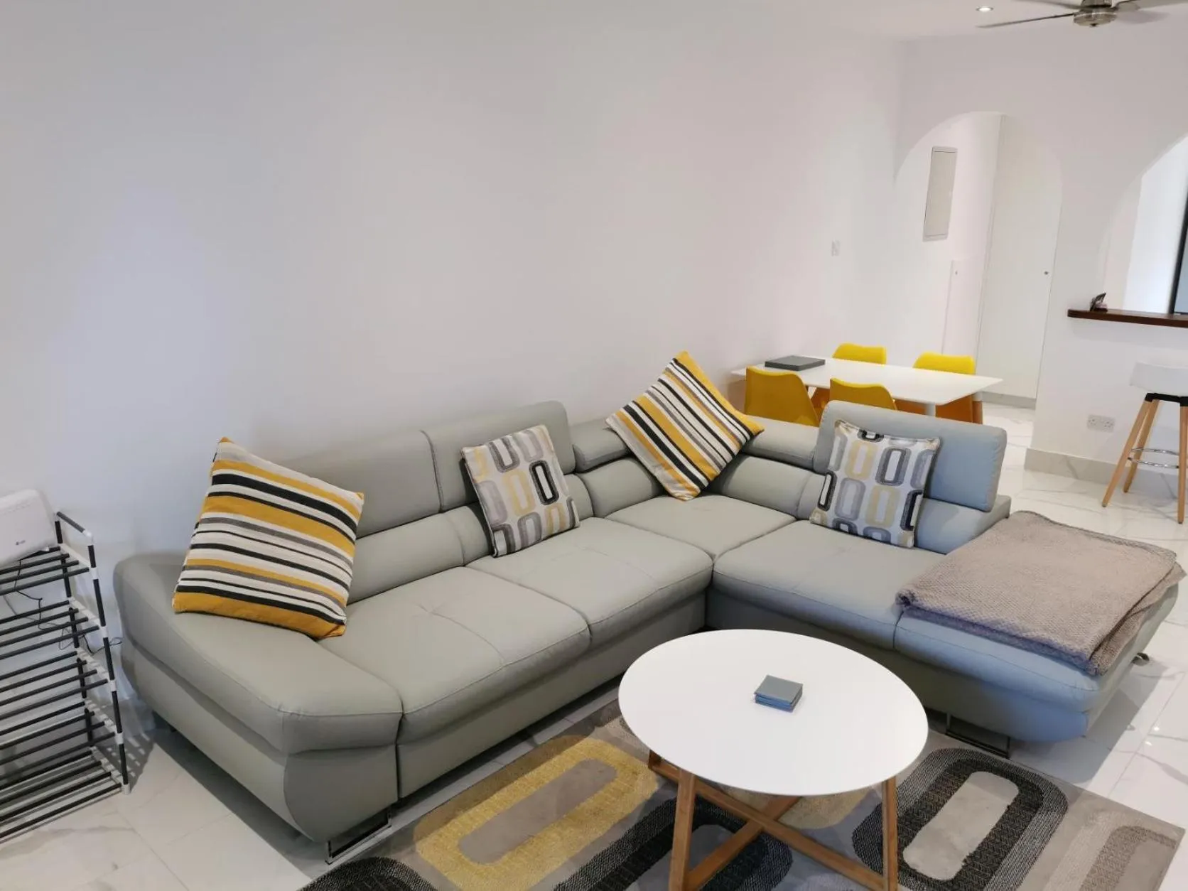 Living room in Paphos Gardens Apartment