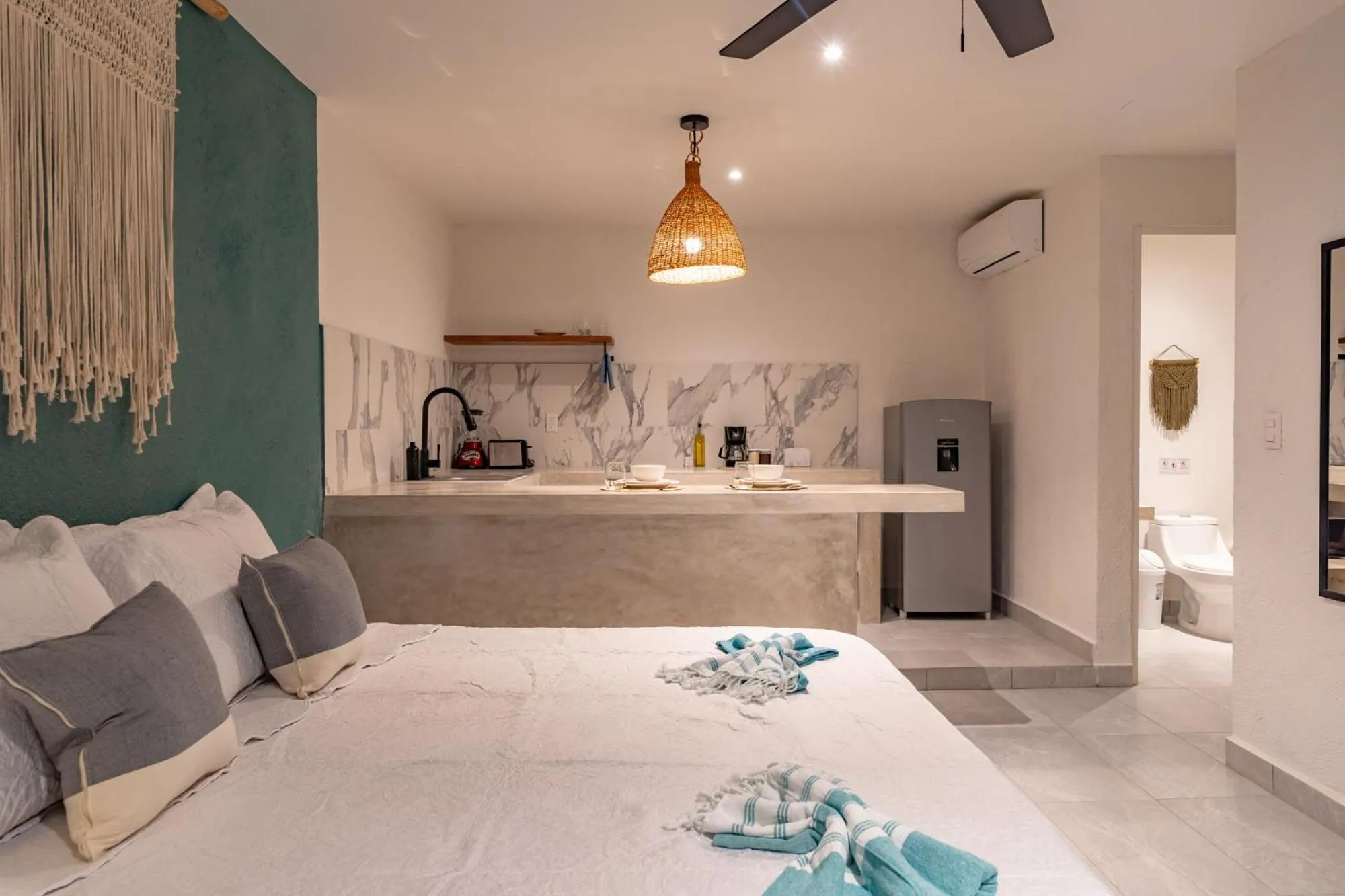 Bedroom, Bed in Casa Yako