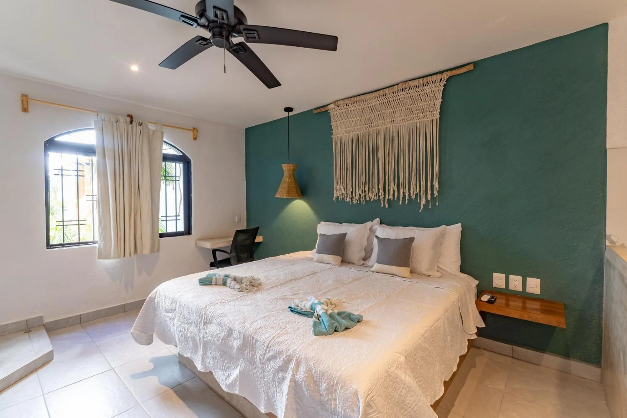 Bedroom, Bed in Casa Yako