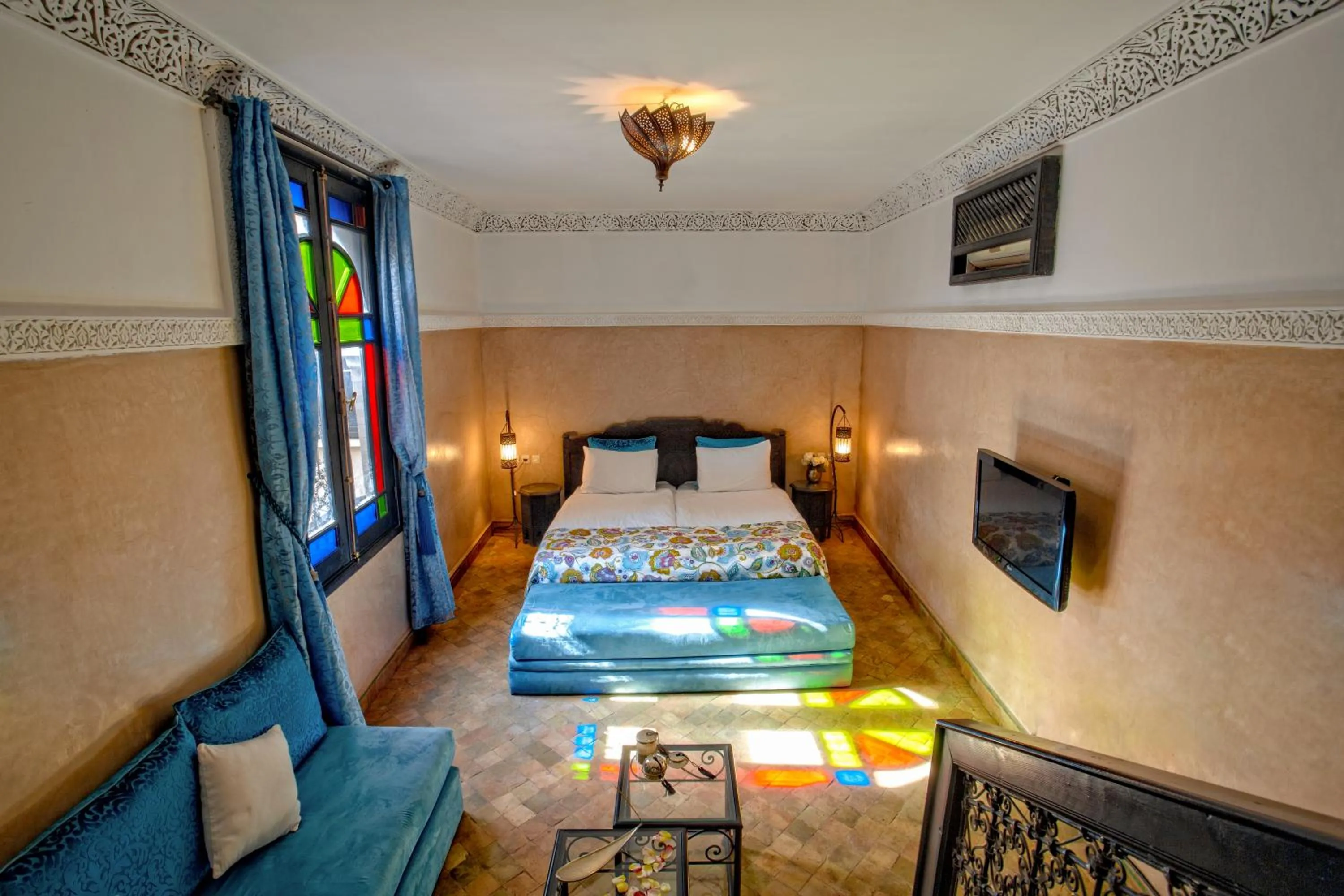 Bed in Riad Basim