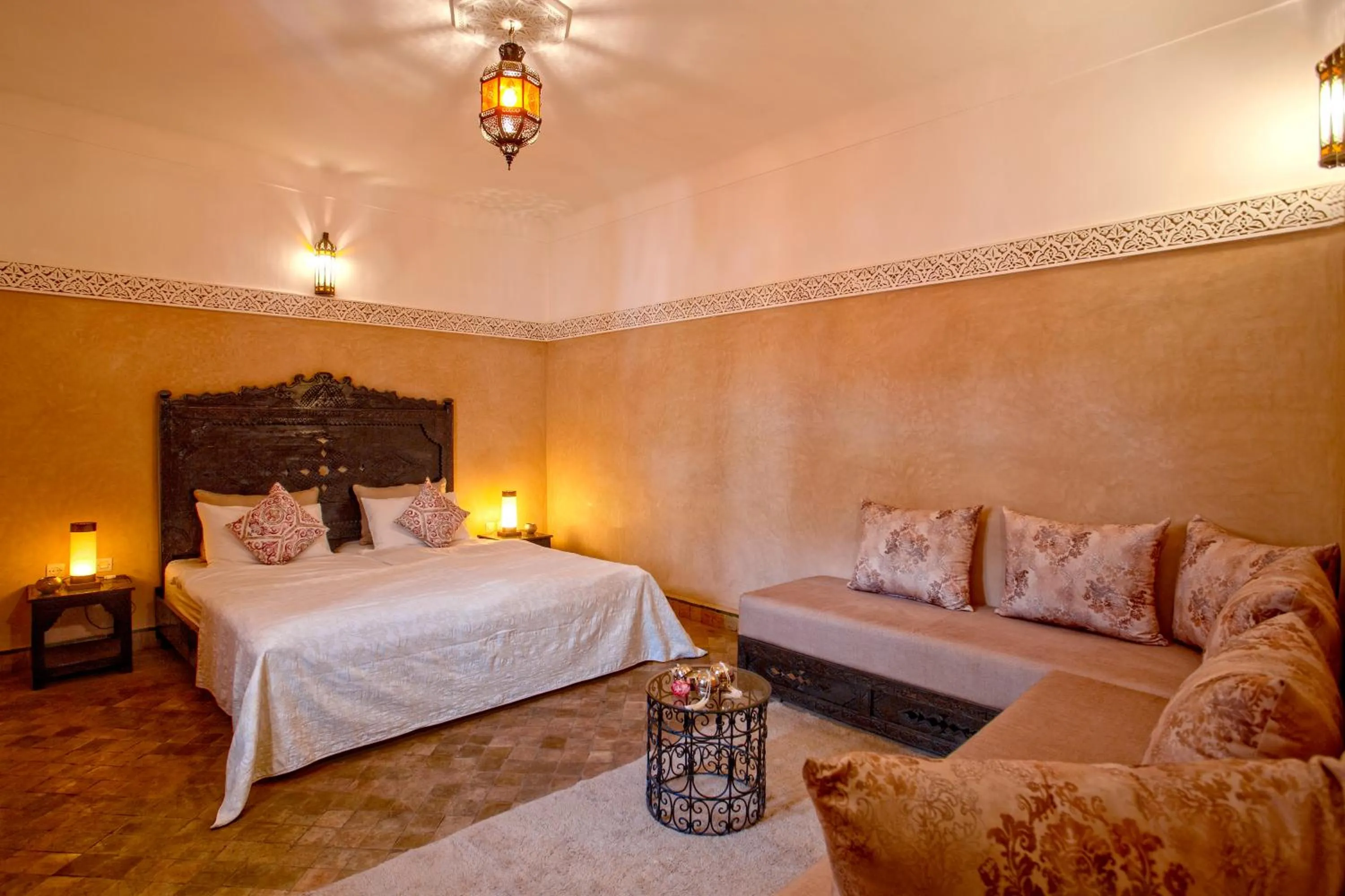 Bed in Riad Basim