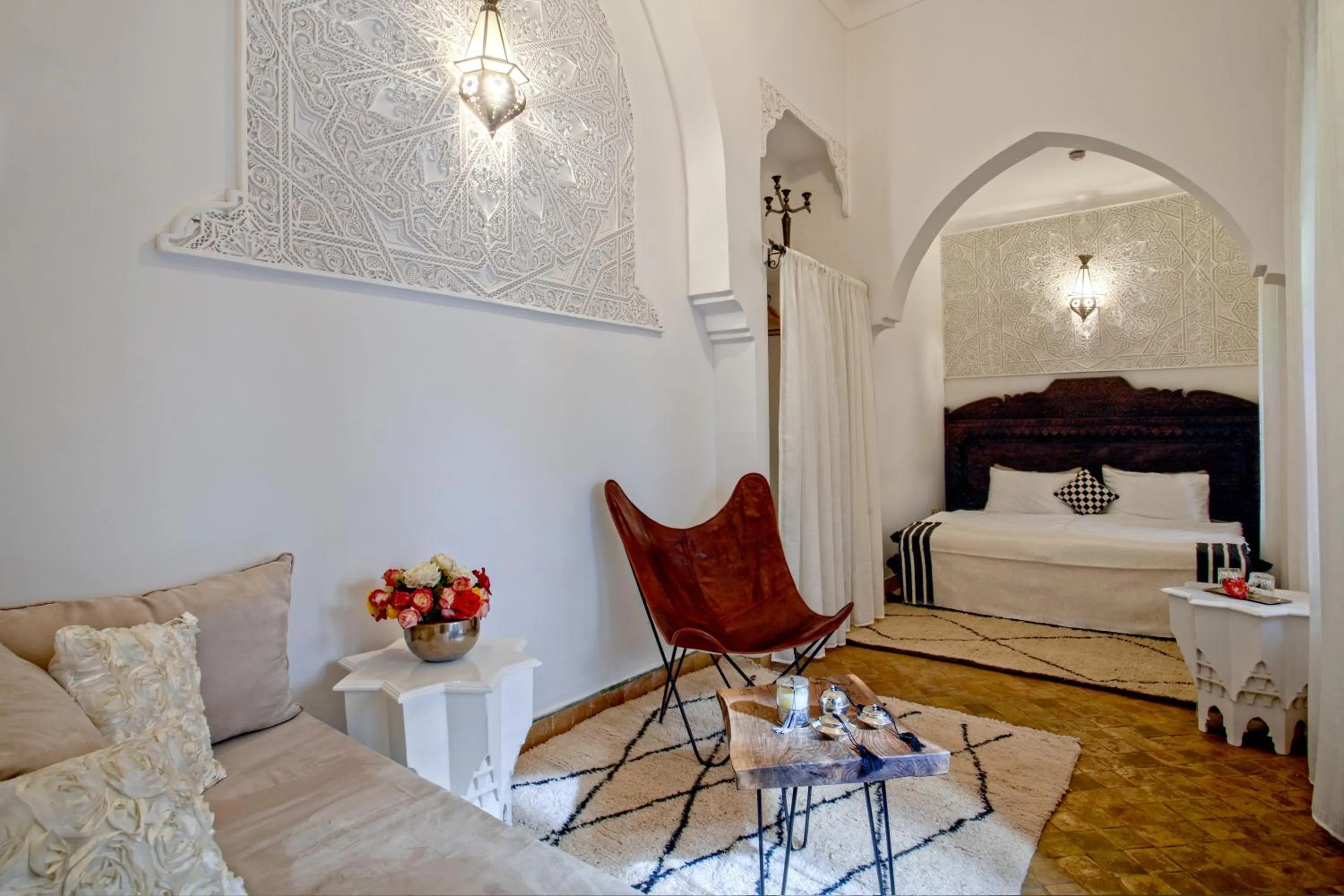 Bed in Riad Basim