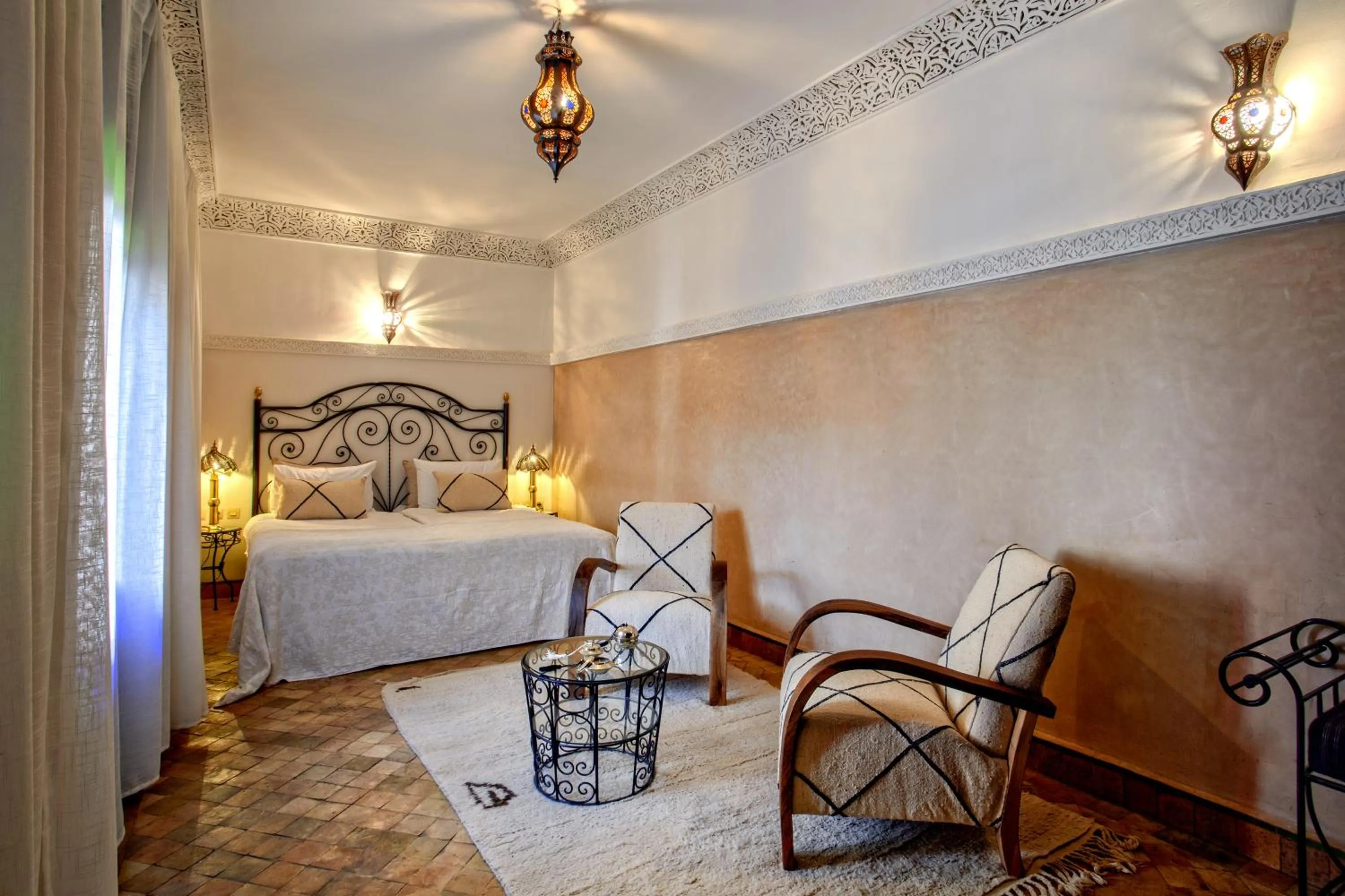 Bed in Riad Basim