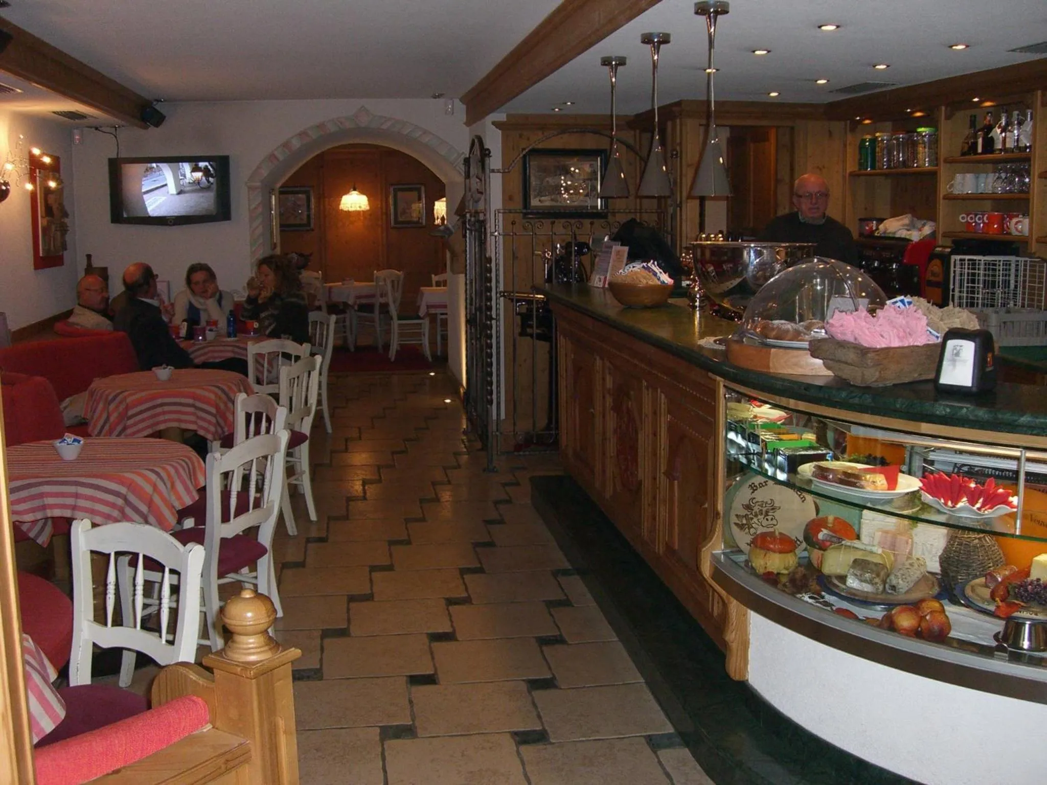 Lounge or bar in Ciasa Mancin Suite-Apartments