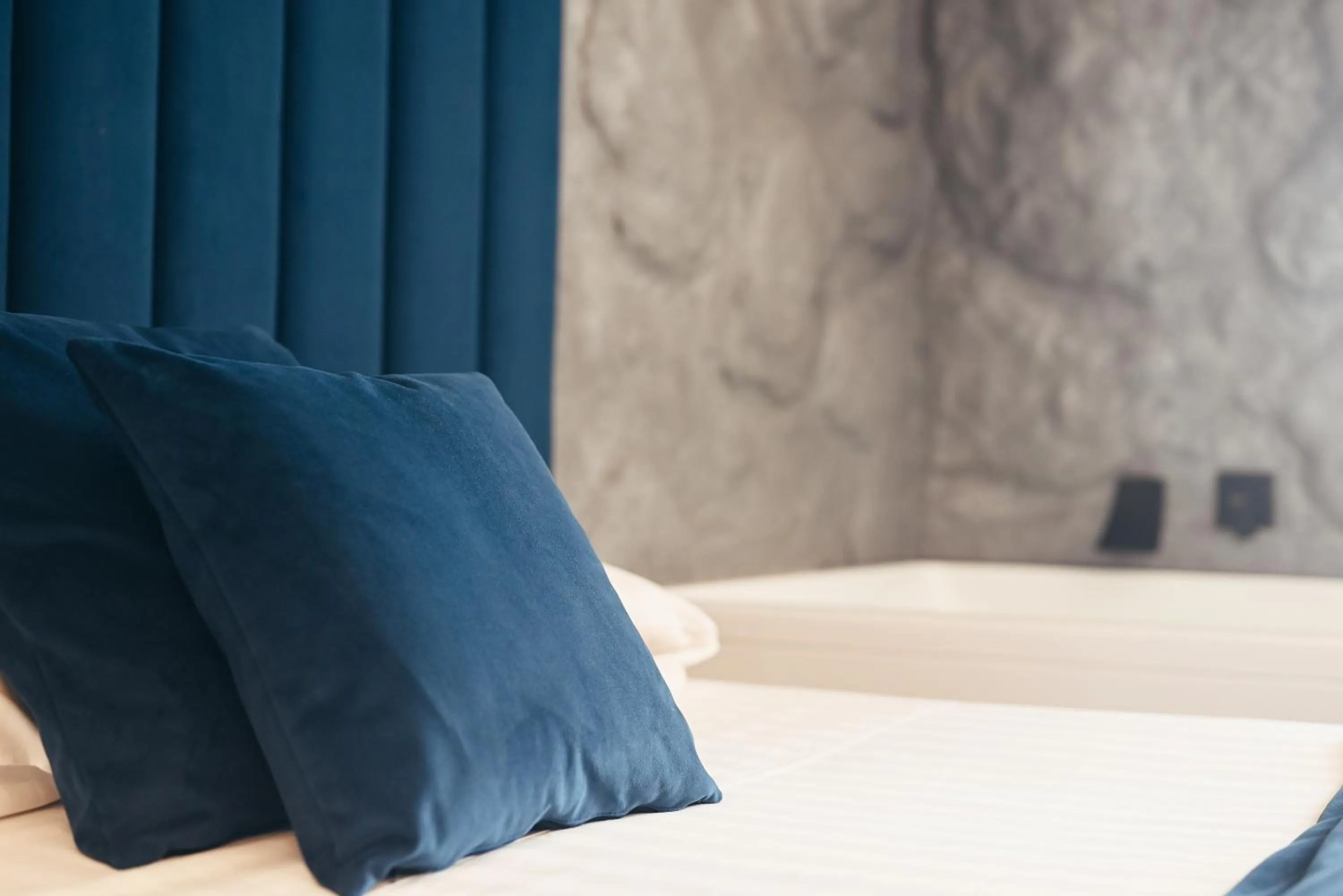 Bed in Puteoli Palace Hotel