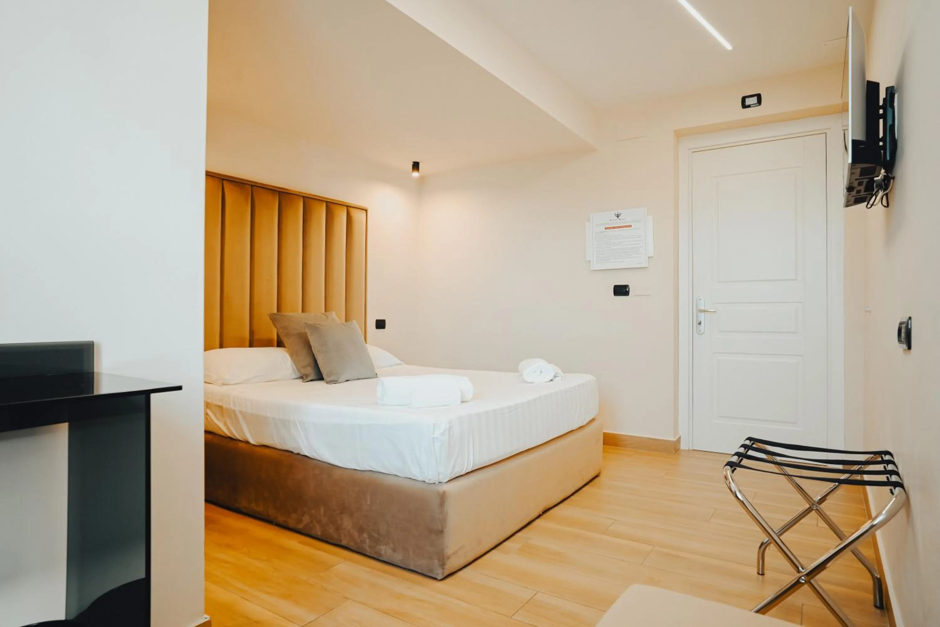 Bed in Puteoli Palace Hotel