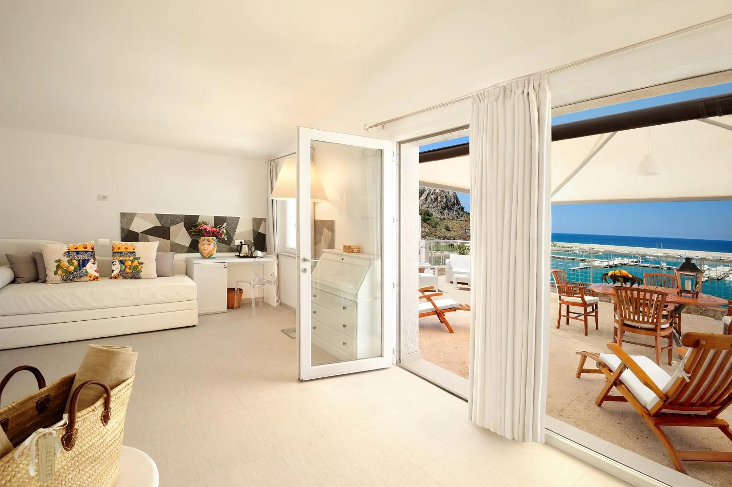 View (from property/room) in Le Calette Bay