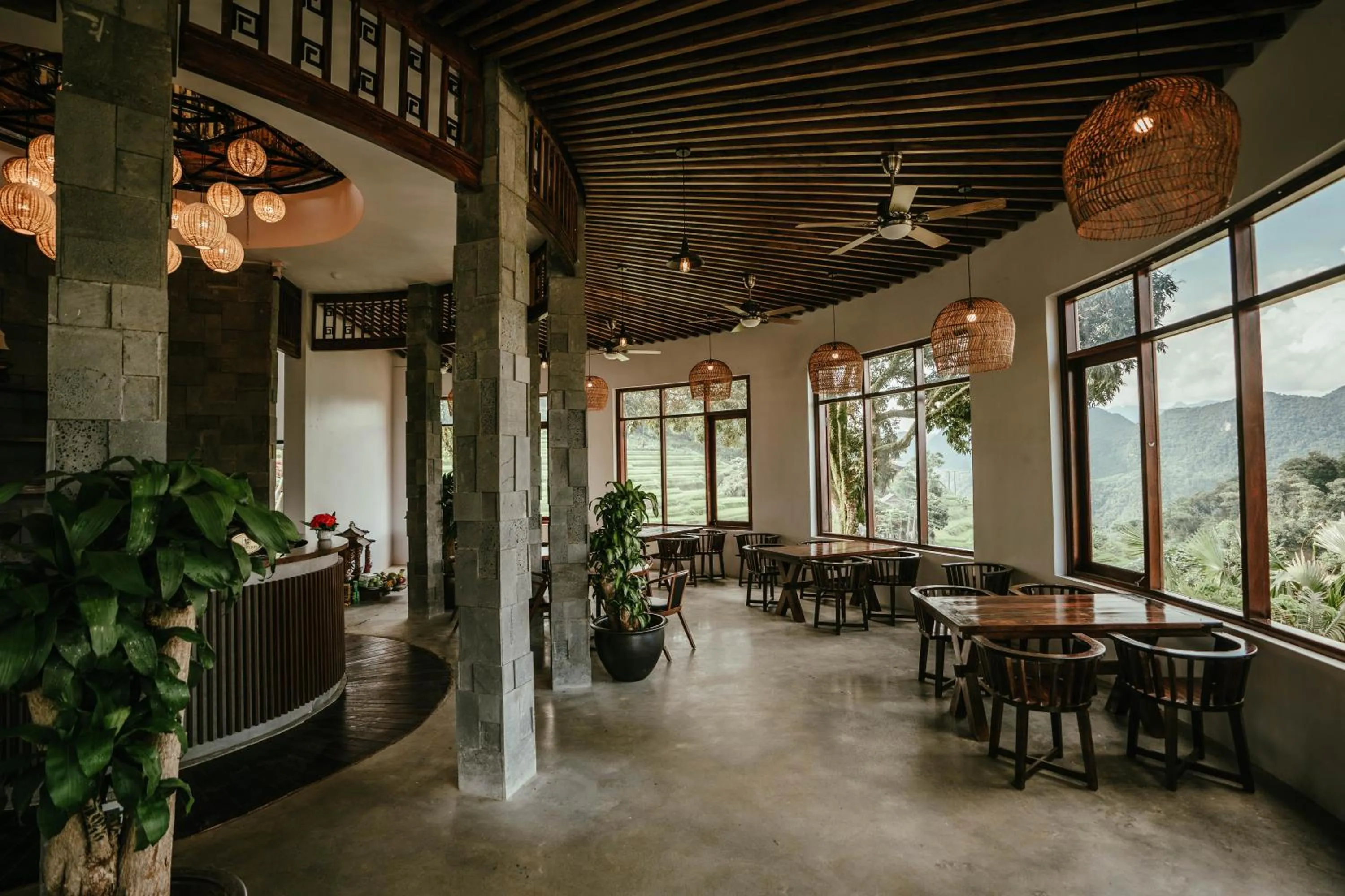 Lobby or reception in PU LUONG BOCBANDI RETREAT