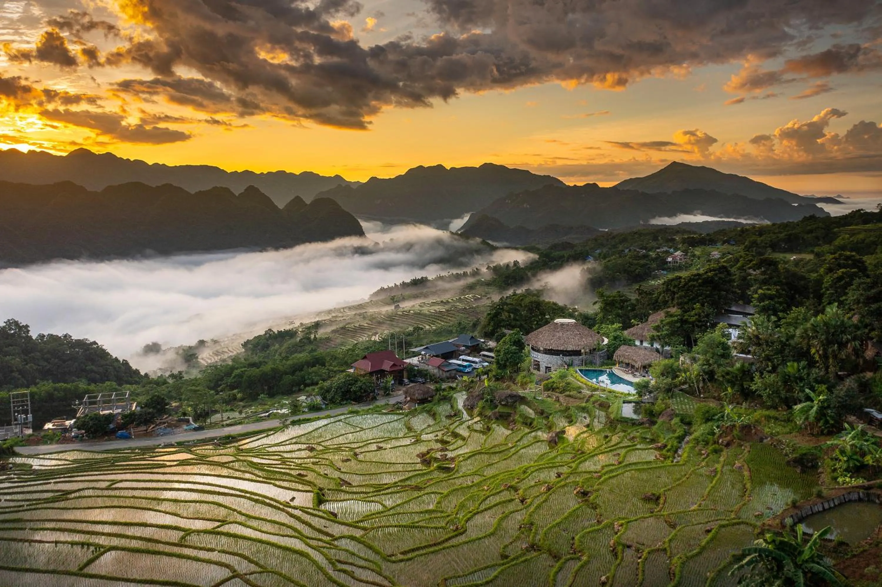 Mountain view in PU LUONG BOCBANDI RETREAT