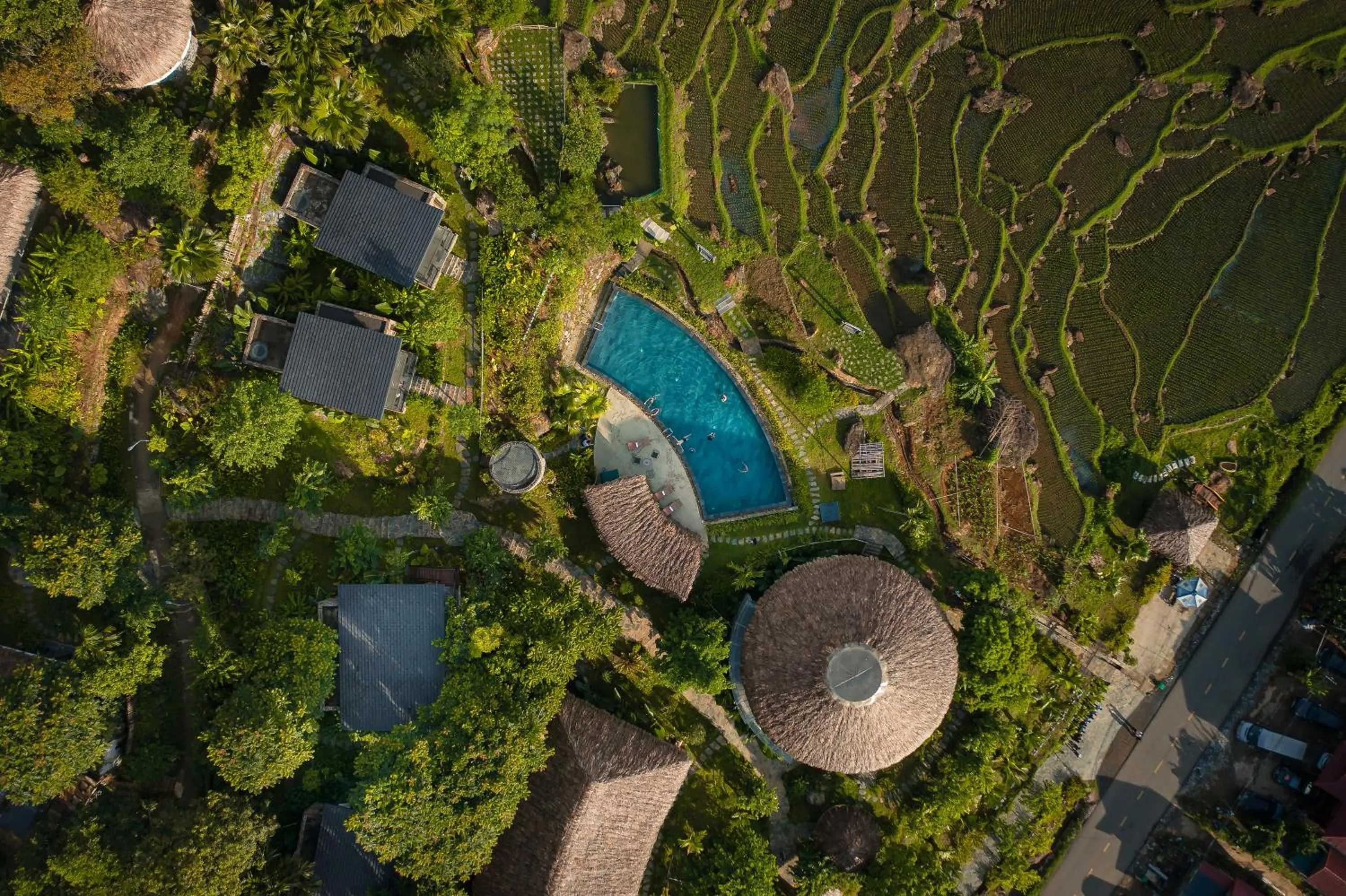Swimming pool in PU LUONG BOCBANDI RETREAT
