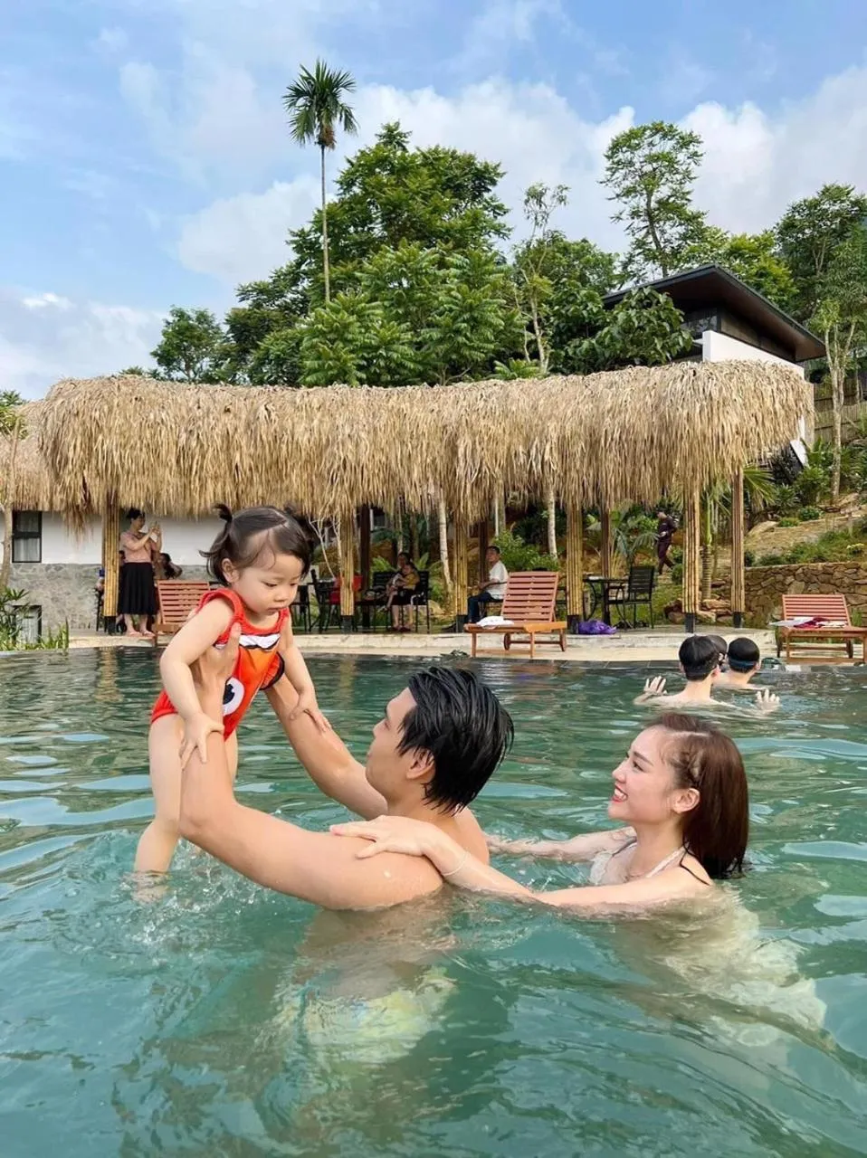 Swimming pool in PU LUONG BOCBANDI RETREAT