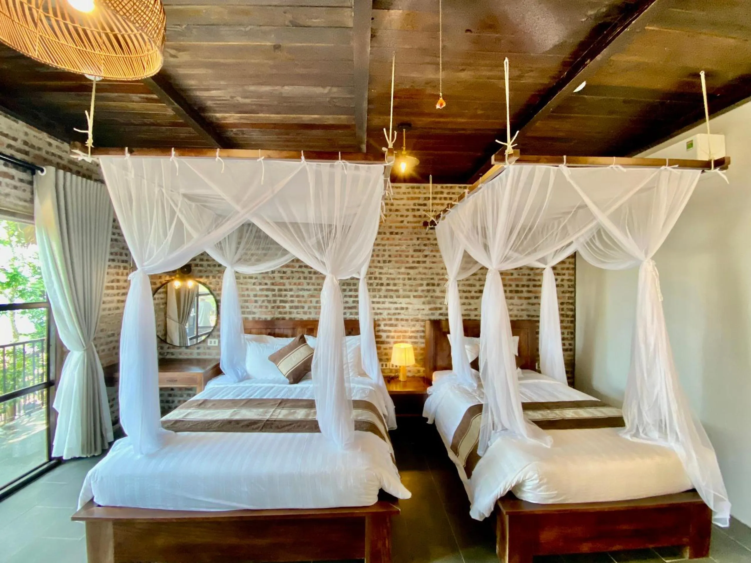 Bedroom, Bed in PU LUONG BOCBANDI RETREAT