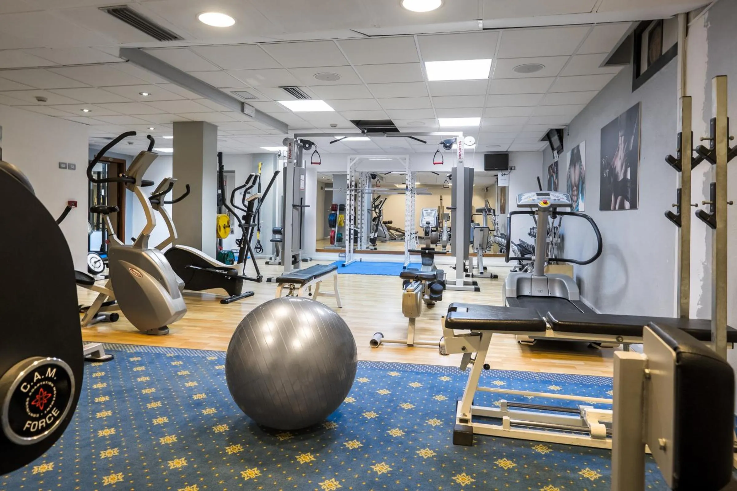 Fitness centre/facilities in Hotel Martini