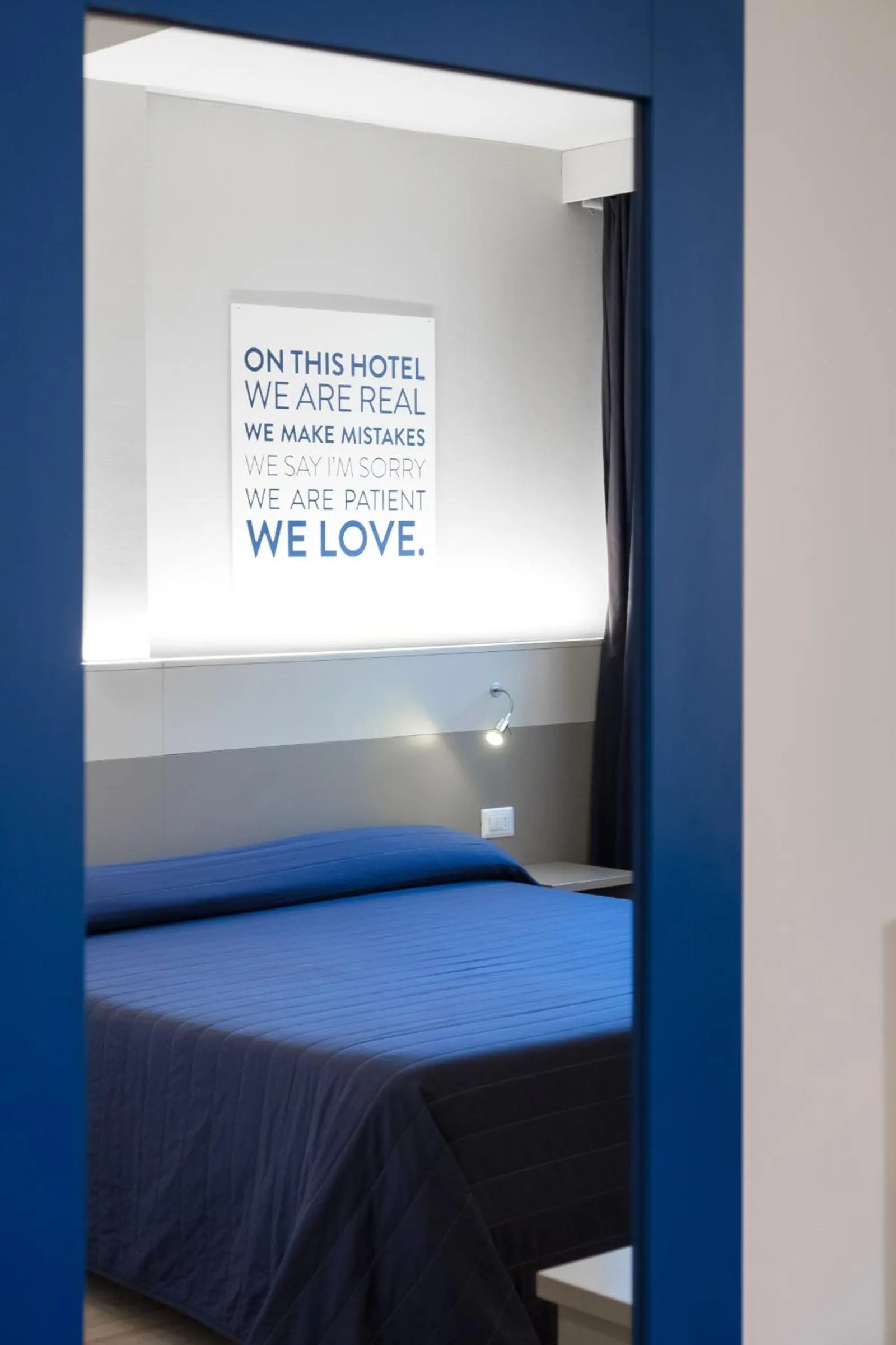 Decorative detail, Bed in Hotel Martini