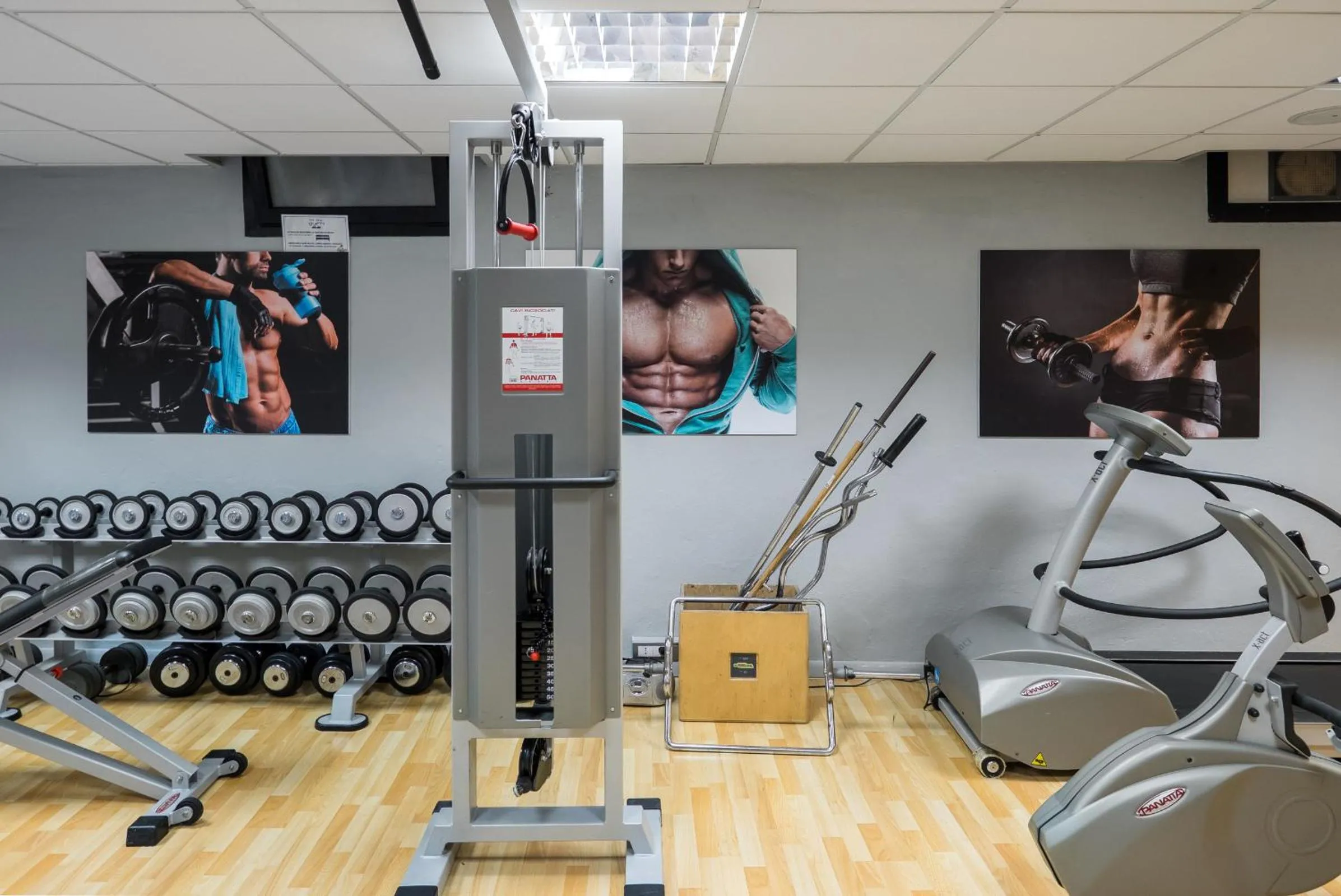 Fitness centre/facilities in Hotel Martini
