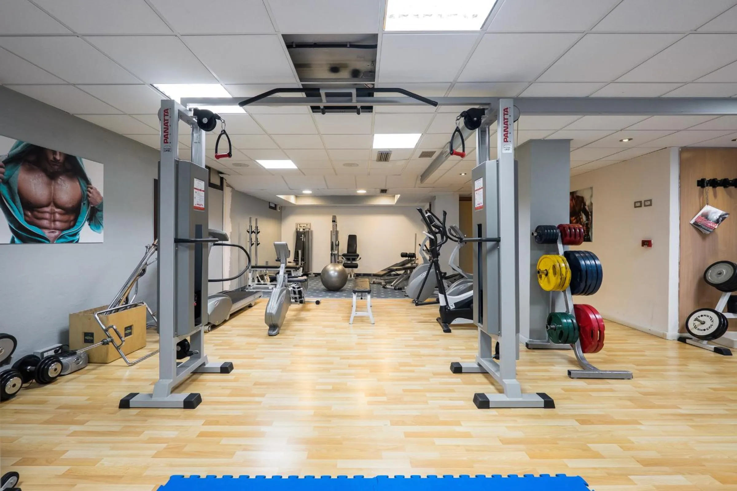 Fitness centre/facilities in Hotel Martini