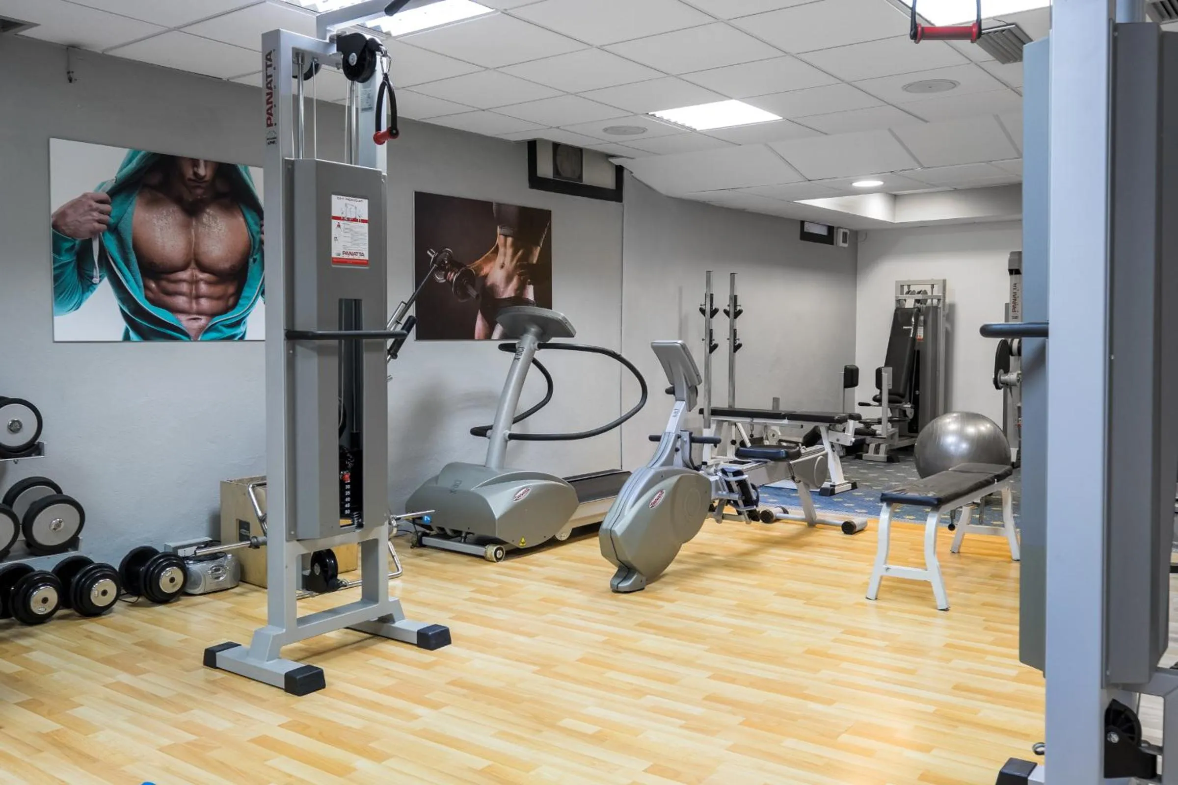 Fitness centre/facilities in Hotel Martini