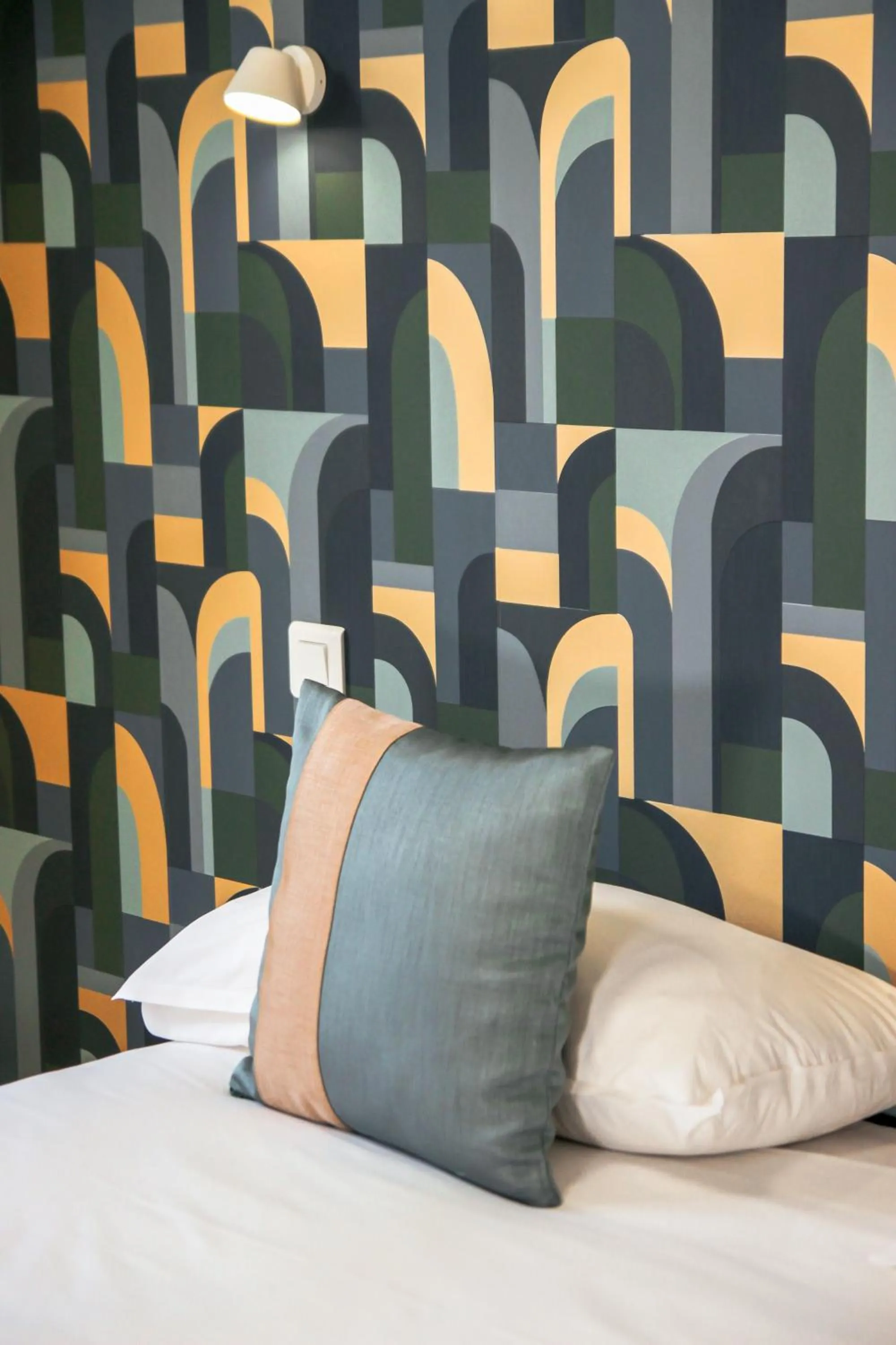 Bedroom, Bed in Hôtel Le Petit Périer