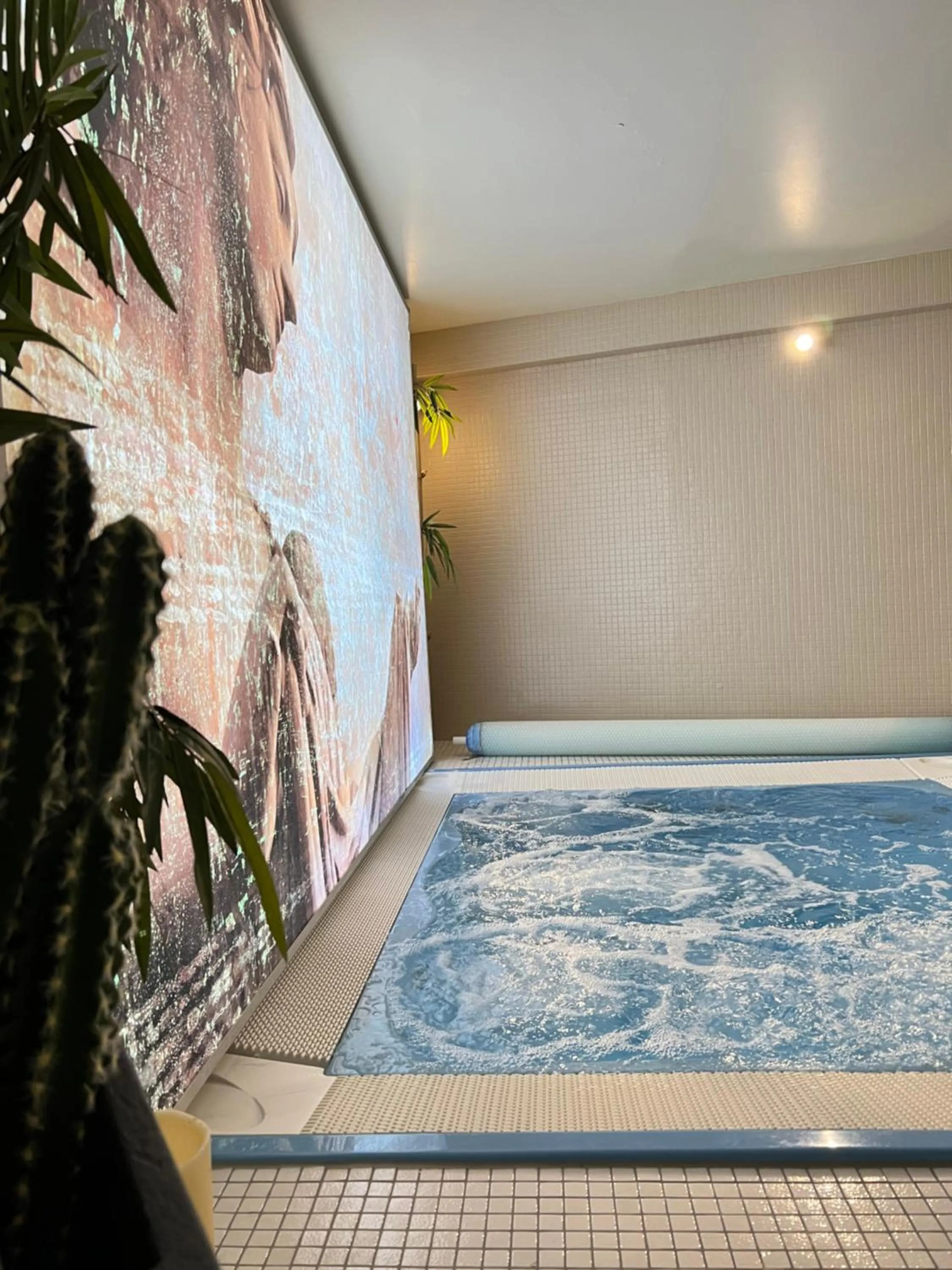 Spa and wellness centre/facilities in Hôtel Le Petit Périer