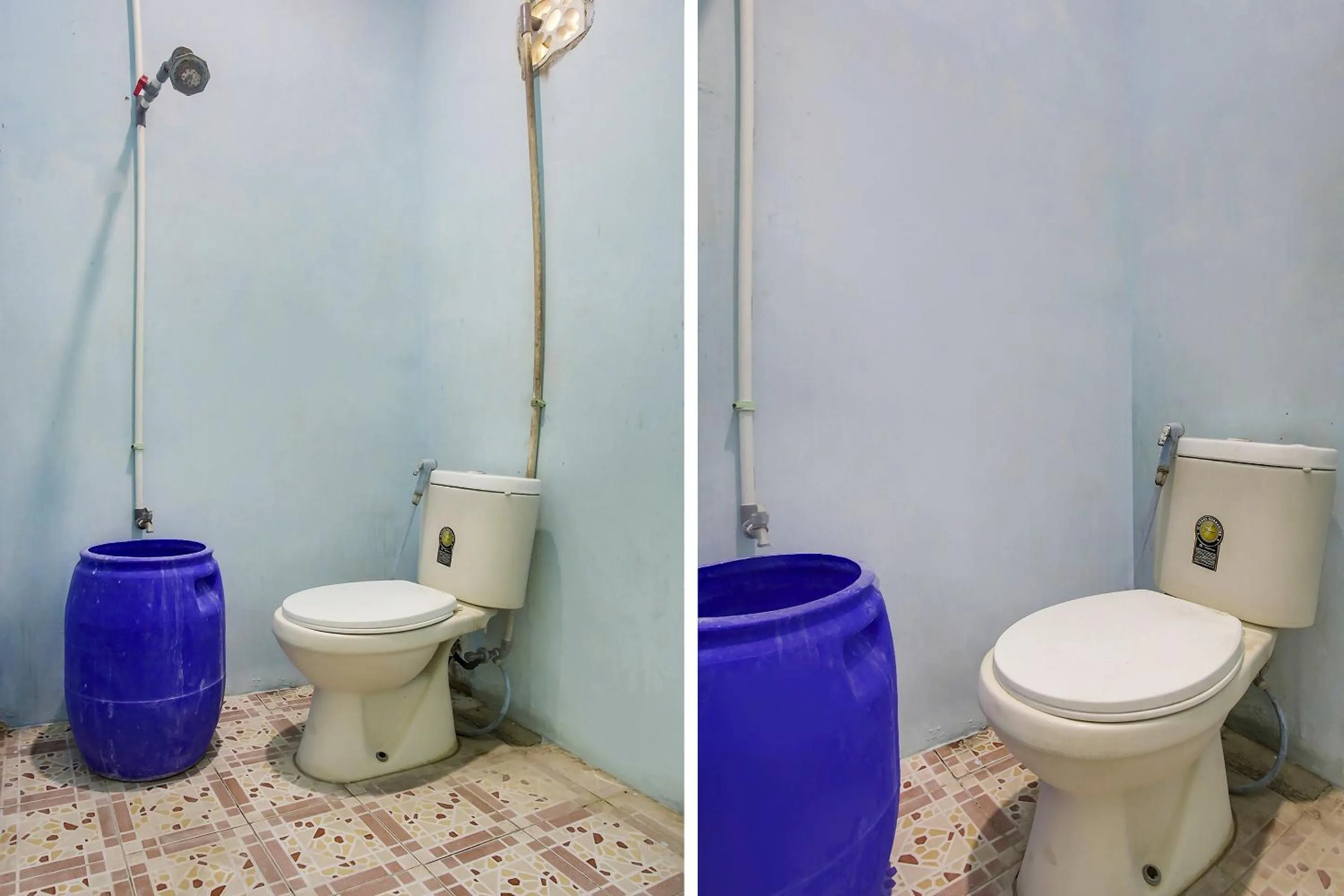 Bathroom in Hotel O Cottage Putra Mutun Beach