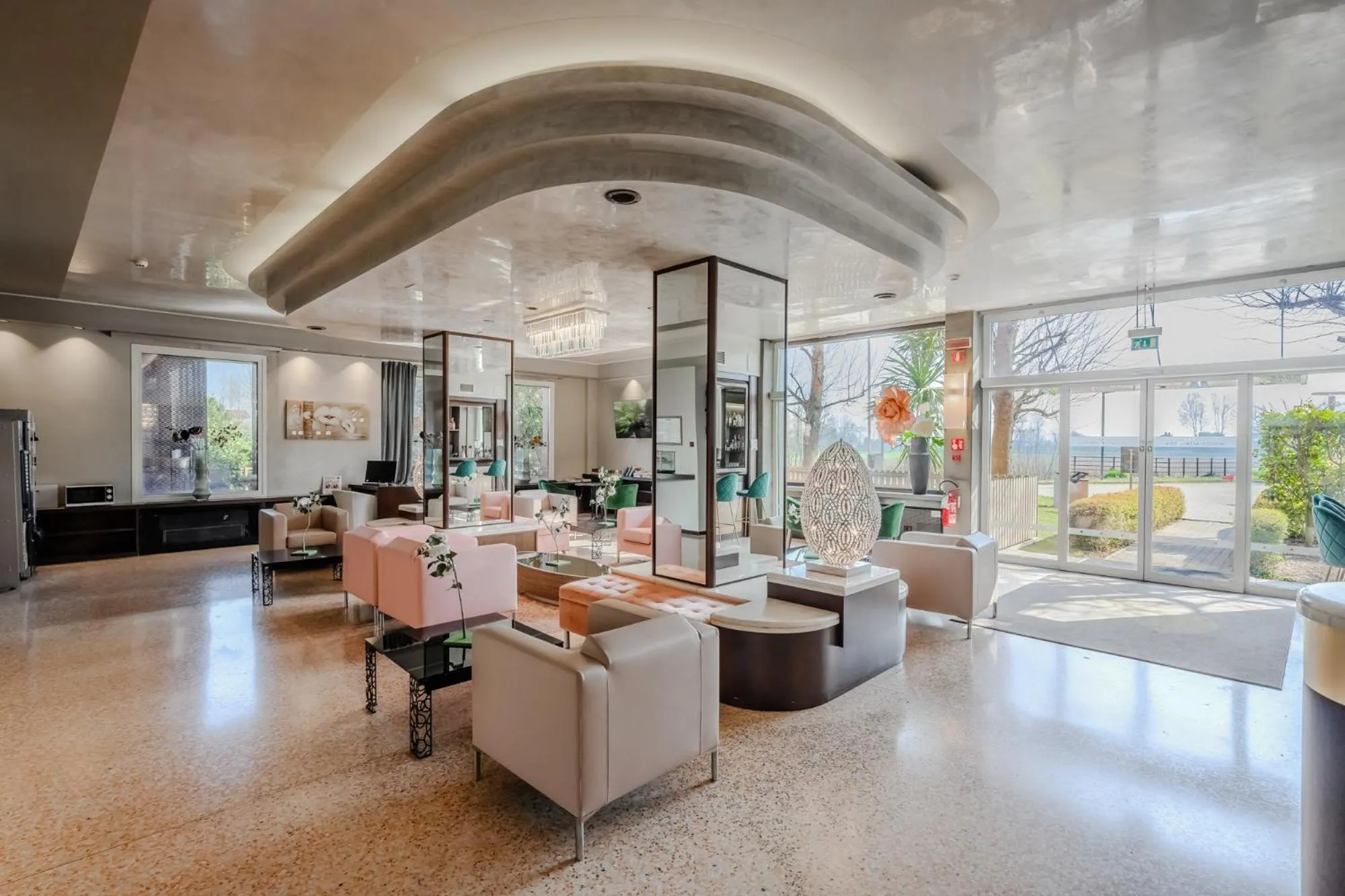 Lobby or reception in Antony Hotel - Venice Airport