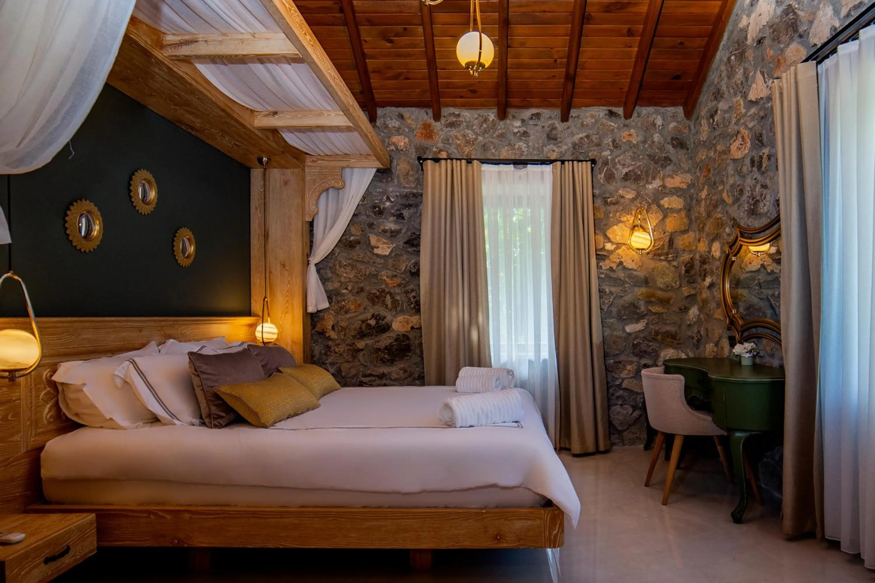 Bed in Kaya Villas Exclusive