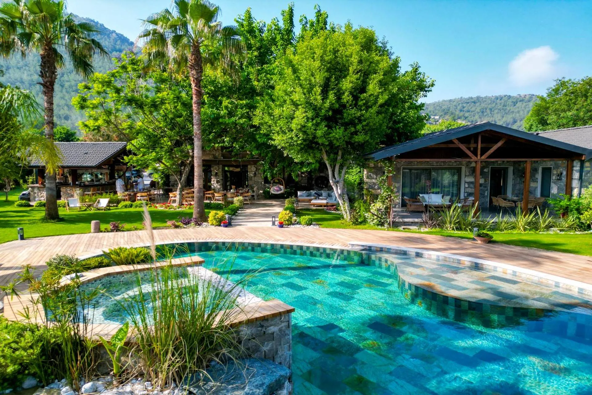 Garden in Kaya Villas Exclusive