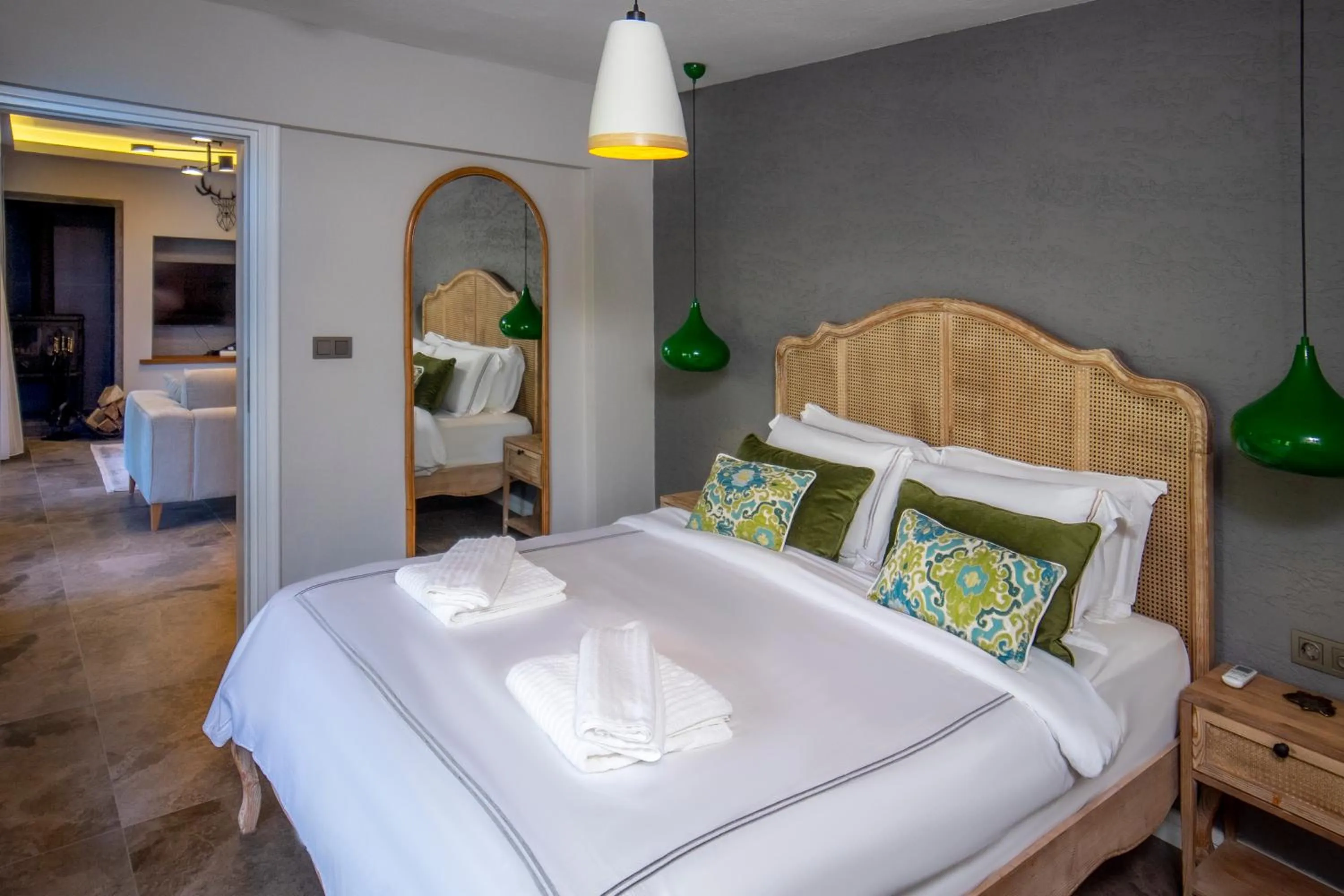 Bed in Kaya Villas Exclusive