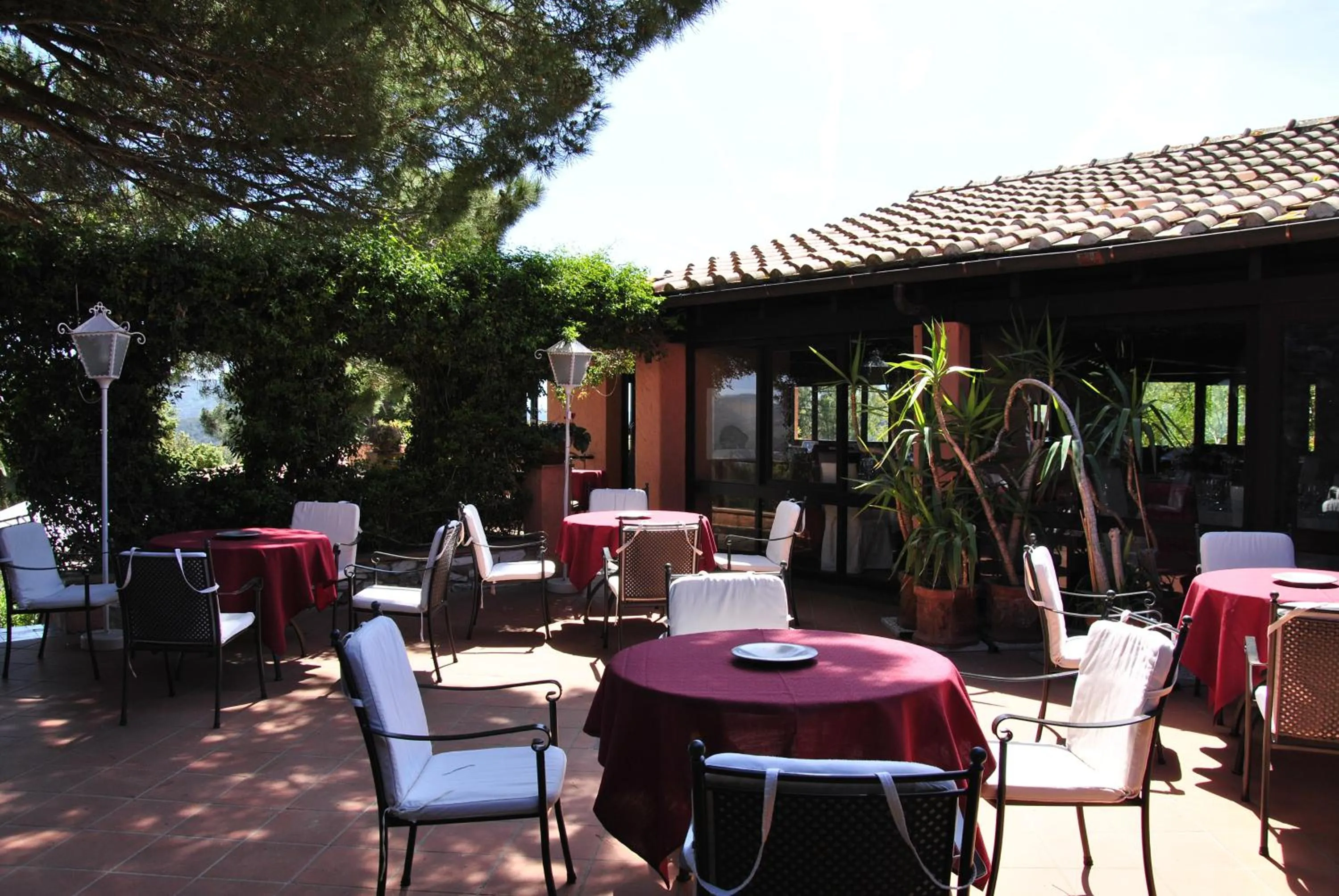 Patio in Resort Le Picchiaie